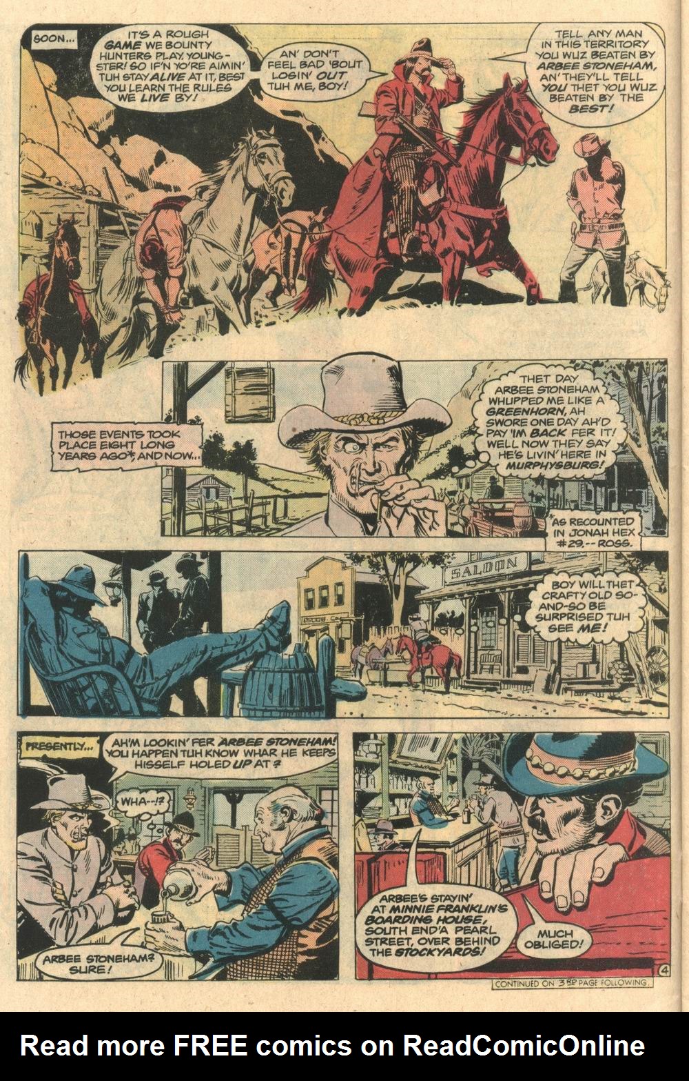 Read online Jonah Hex (1977) comic -  Issue #32 - 5