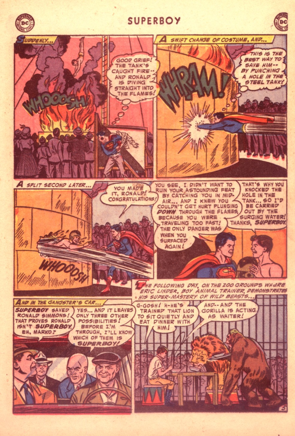 Read online Superboy (1949) comic -  Issue #35 - 16