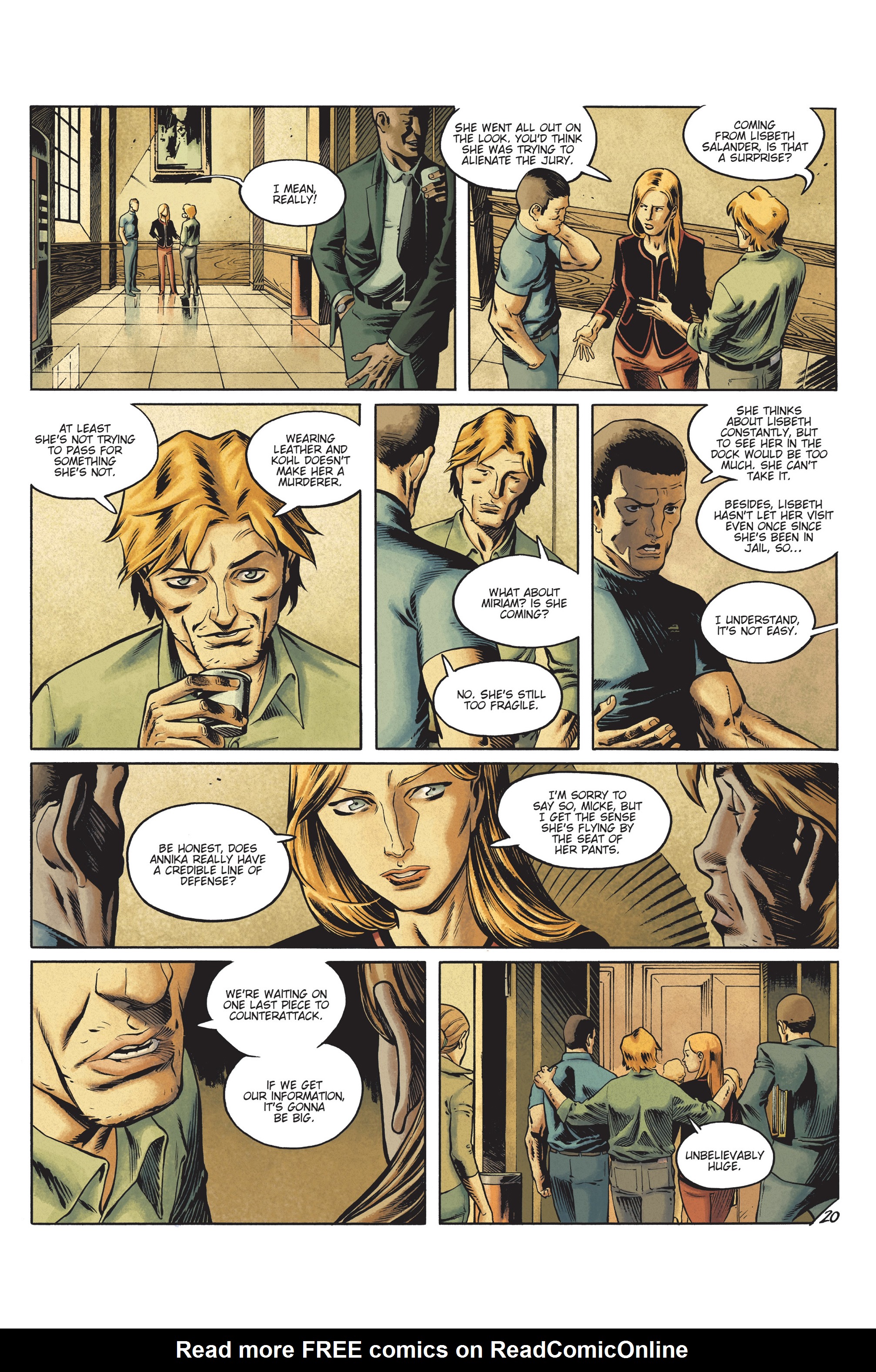 Read online The Girl Who Kicked the Hornet's Nest (2017) comic -  Issue #2 - 23