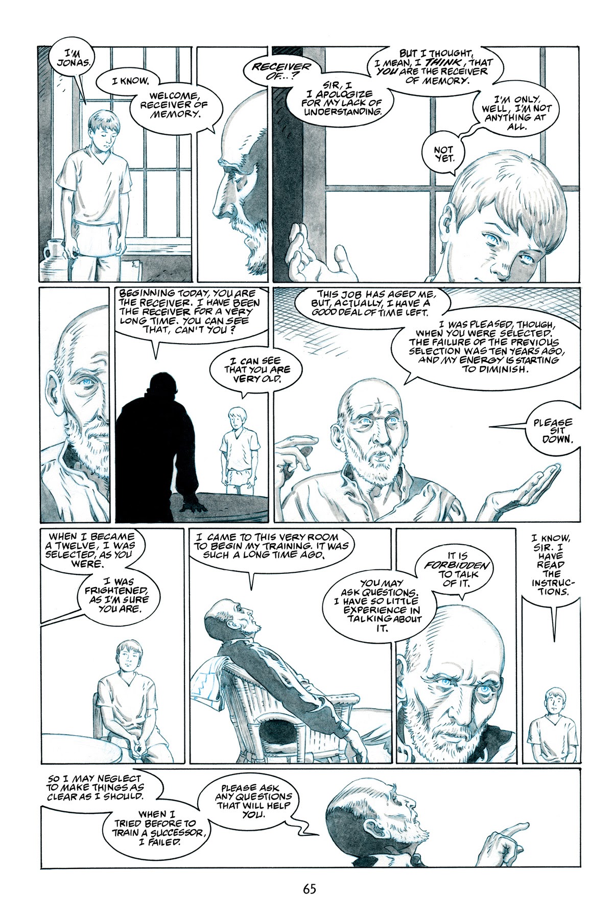 Read online The Giver comic -  Issue # TPB (Part 1) - 69