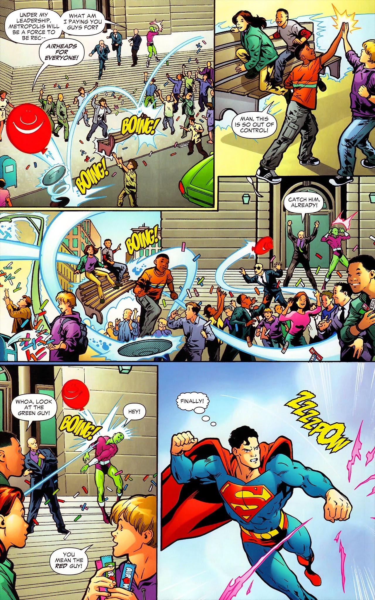 Read online "Out of Control" Starring Superman comic -  Issue # Full - 6