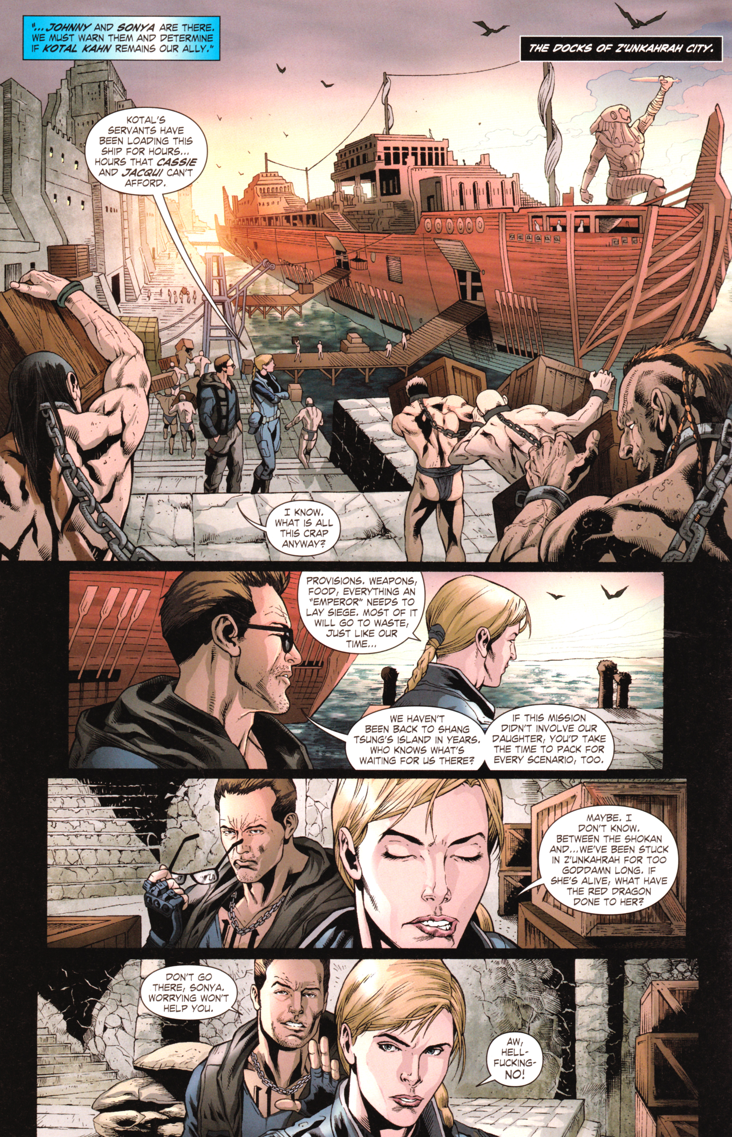 Read online Mortal Kombat X [II] comic -  Issue #8 - 14