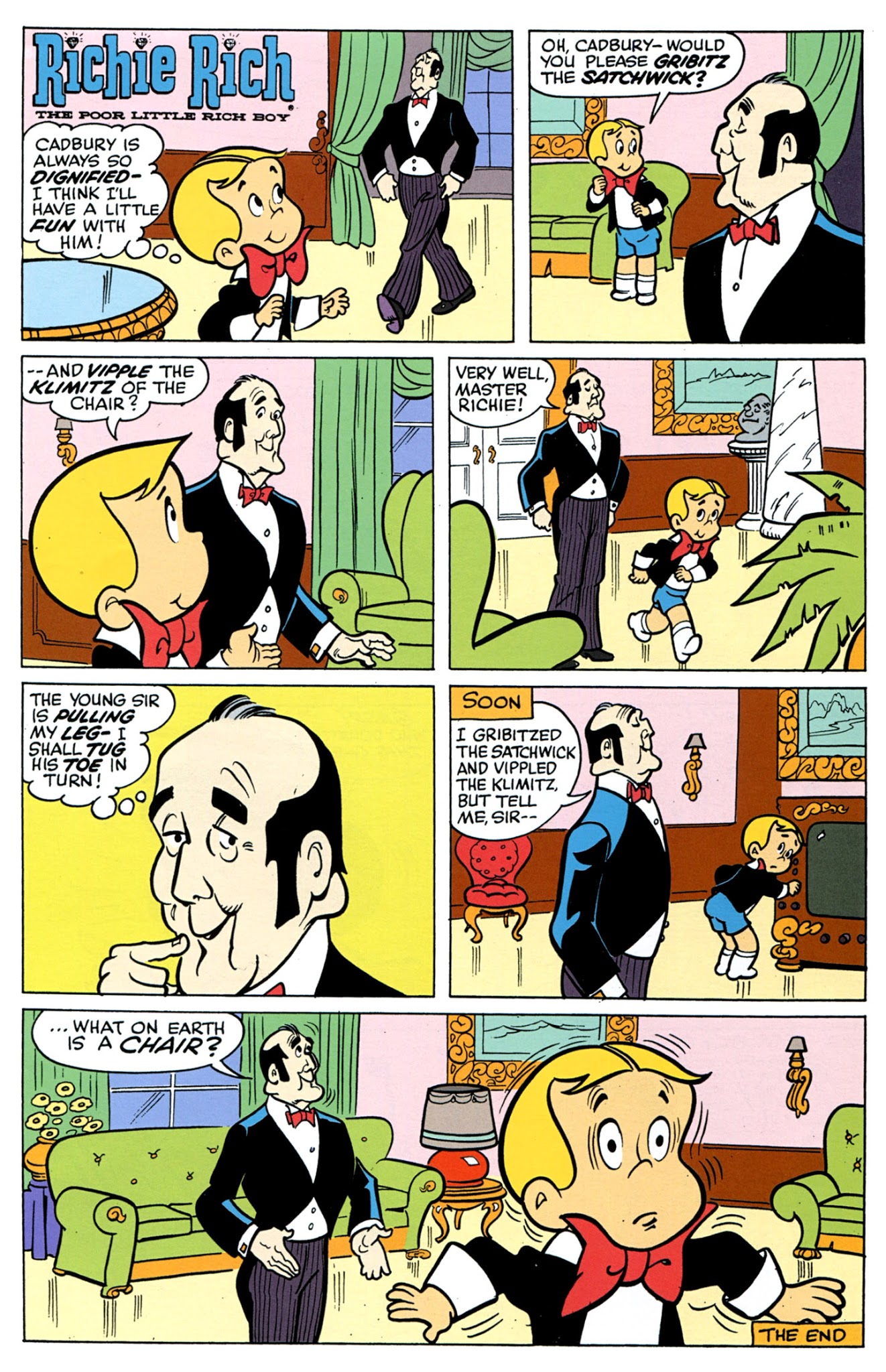 Read online Richie Rich: Rich Rescue comic -  Issue #5 - 21