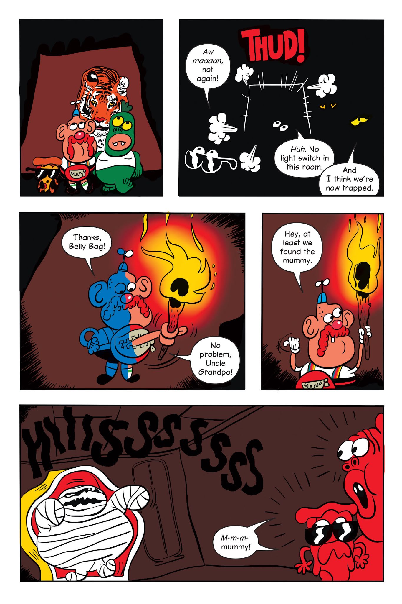 Read online Uncle Grandpa and the Time Casserole comic -  Issue # TPB - 86