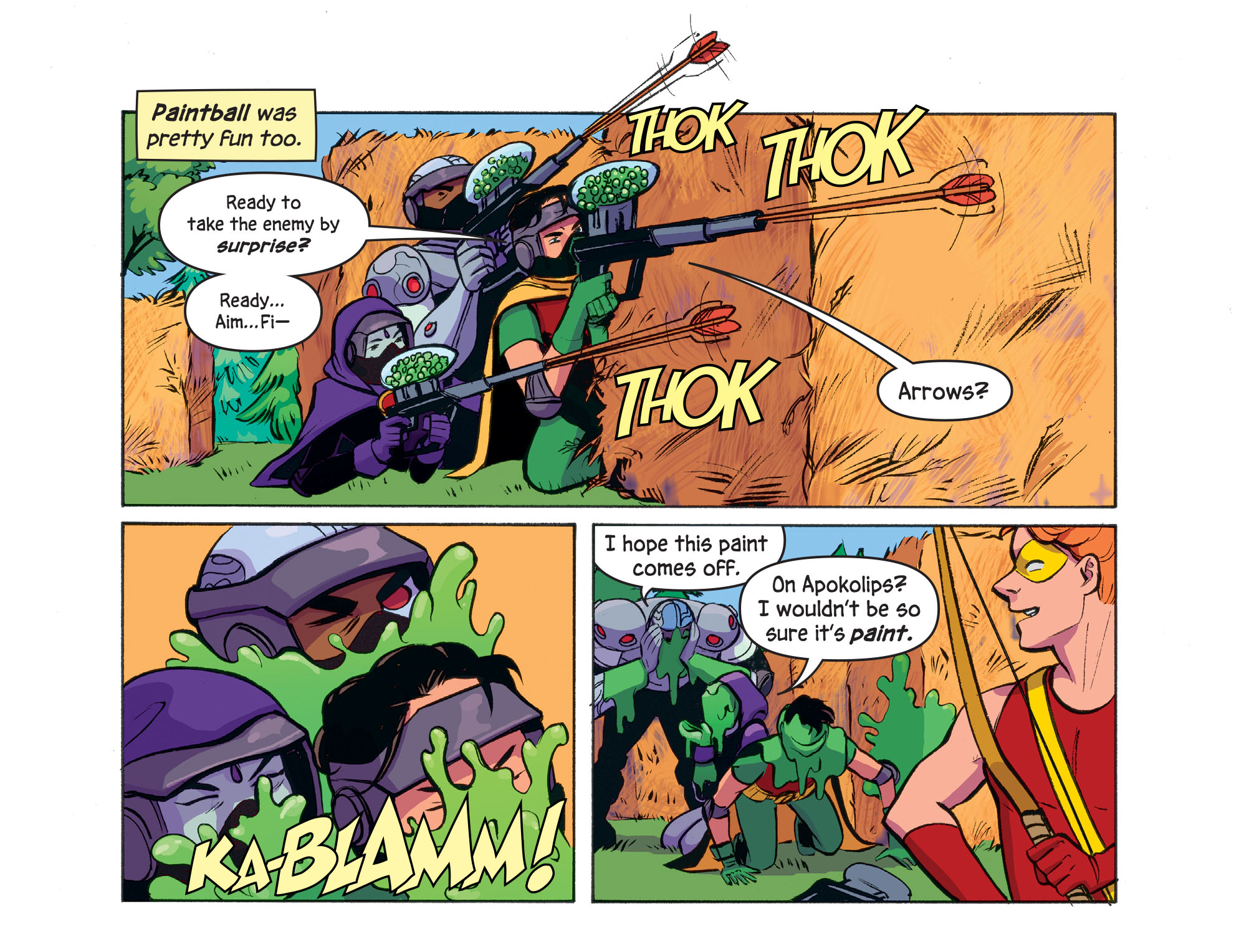 Read online Teen Titans Go! To Camp comic -  Issue #10 - 8