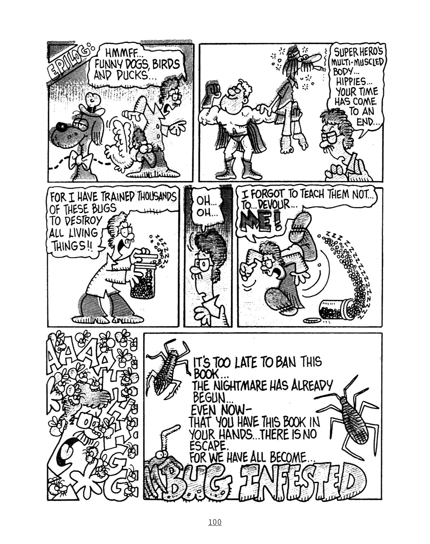 Read online NEWAVE! The Underground Mini Comix of the 1980's comic -  Issue # TPB (Part 1) - 94