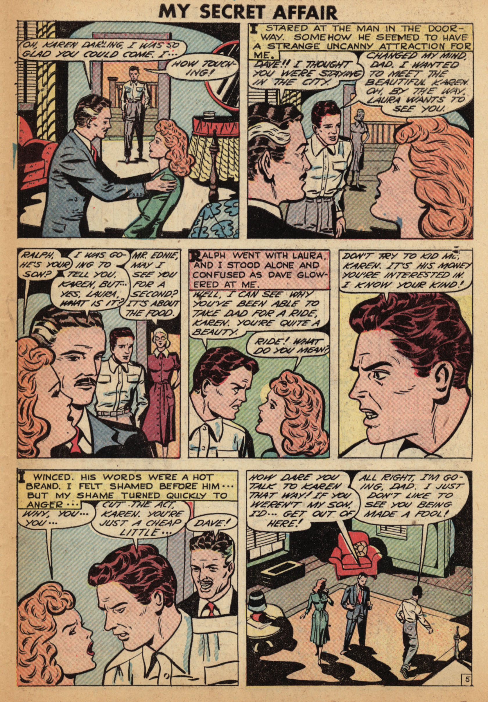 Read online My Secret Affair comic -  Issue #2 - 27