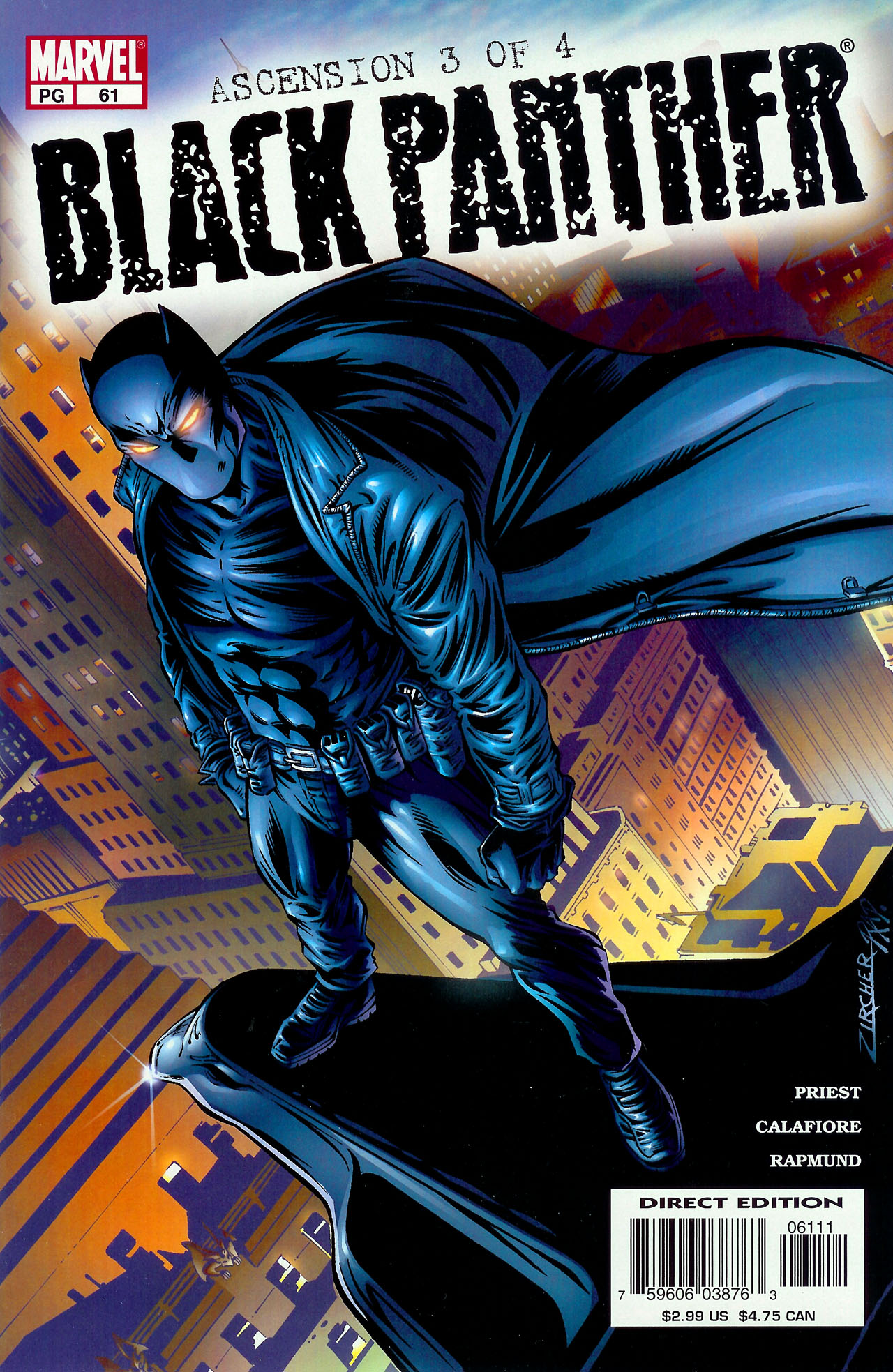 Read online Black Panther (1998) comic -  Issue #61 - 1