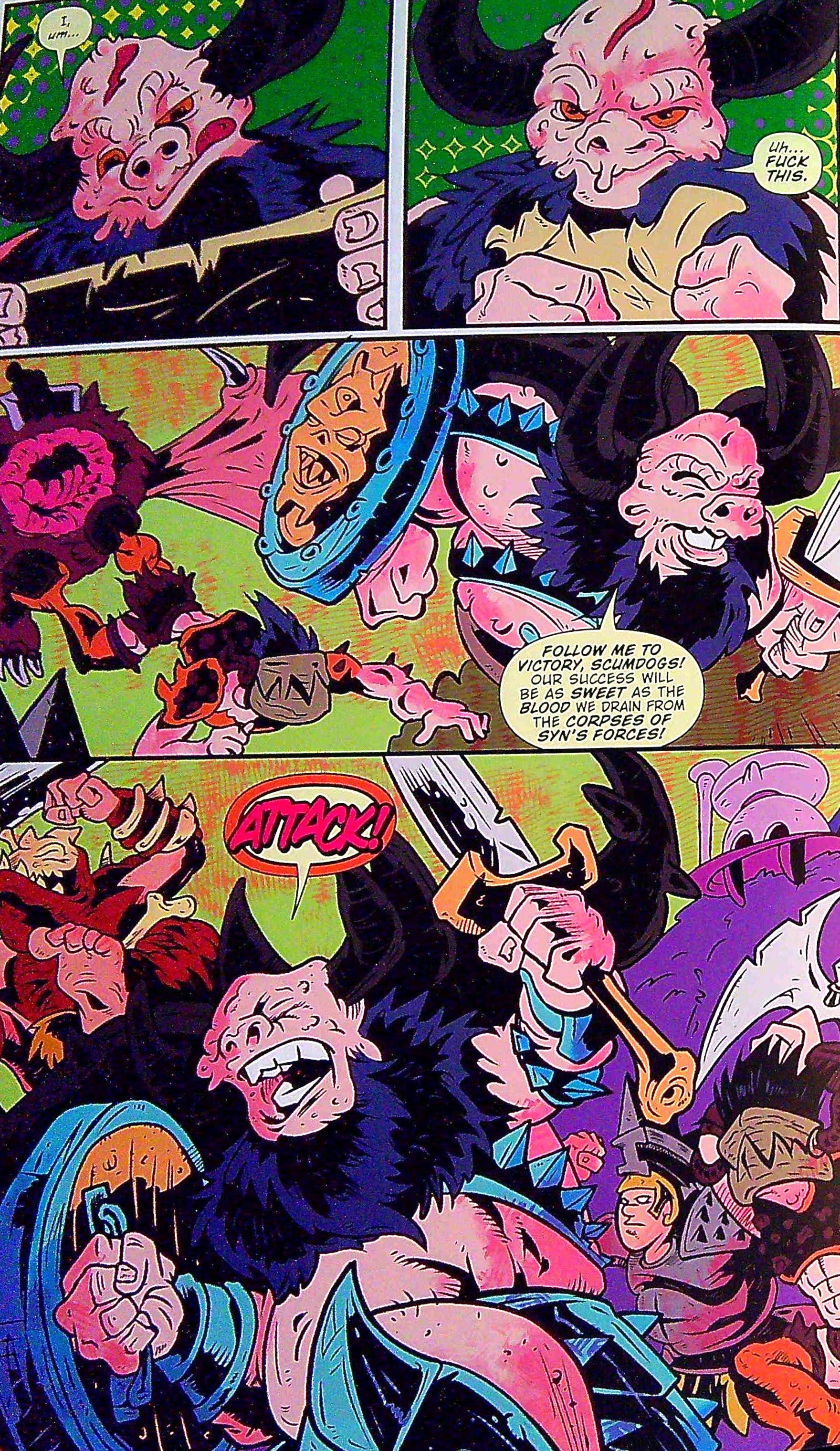 Read online GWAR: The Enormogantic Fail comic -  Issue # TPB - 20