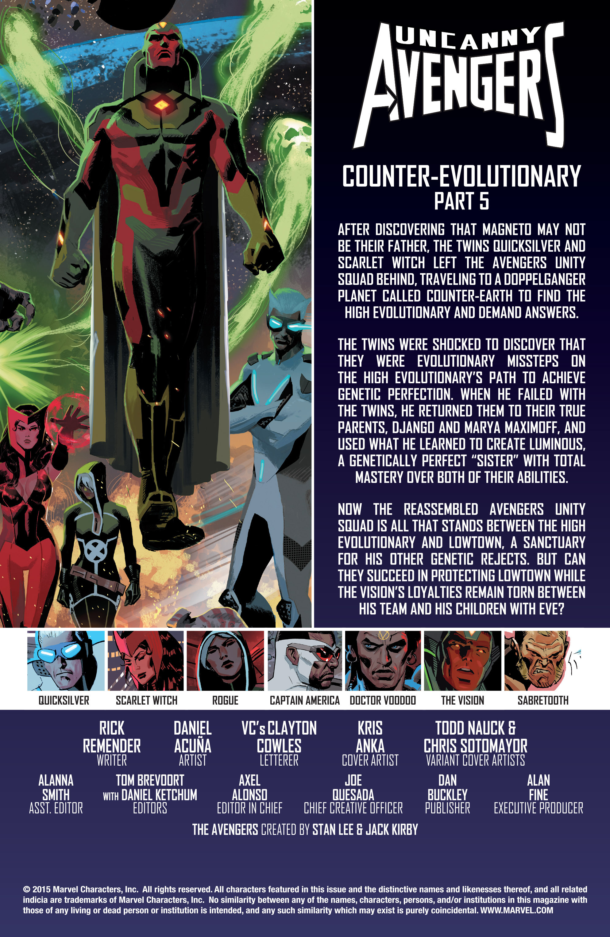 Read online Uncanny Avengers [I] comic -  Issue #5 - 3