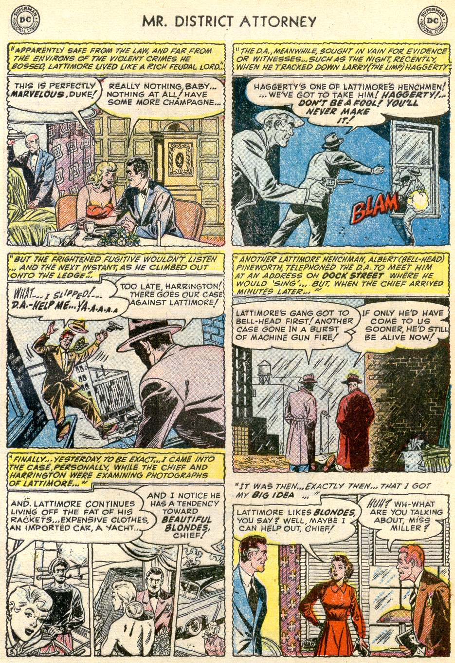 Read online Mr. District Attorney comic -  Issue #37 - 5