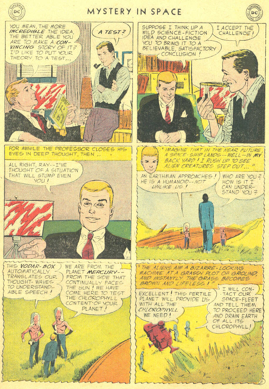 Read online Mystery in Space (1951) comic -  Issue #29 - 29