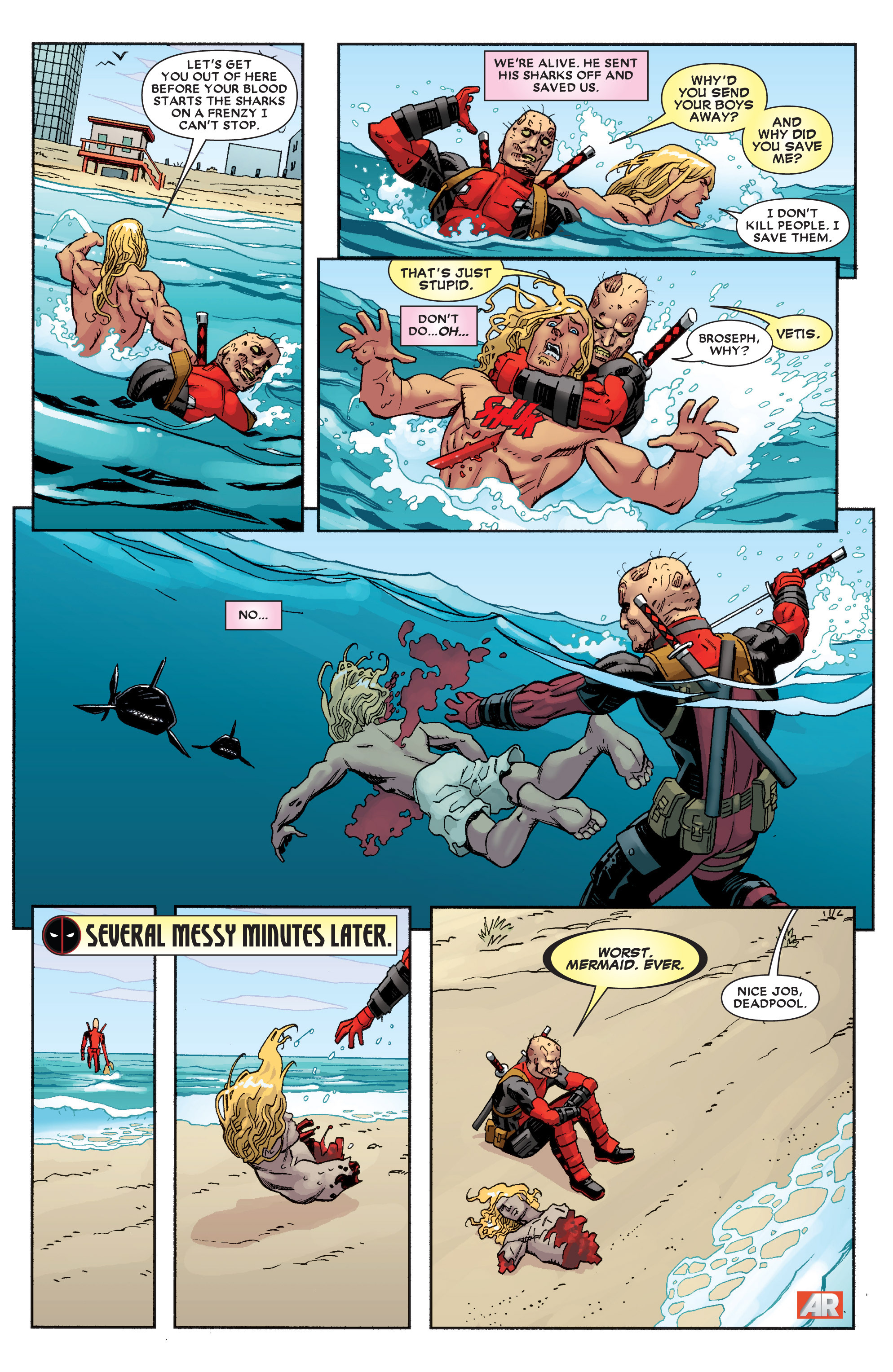 Read online Deadpool (2013) comic -  Issue #9 - 16