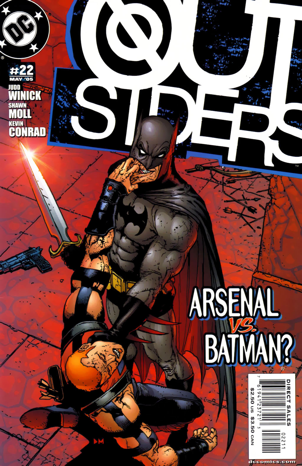 Read online Outsiders (2003) comic -  Issue #22 - 1