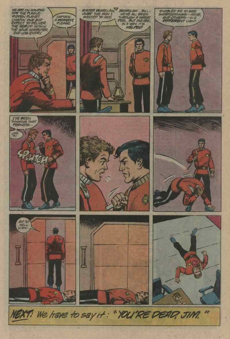 Read online Star Trek (1984) comic -  Issue #52 - 22