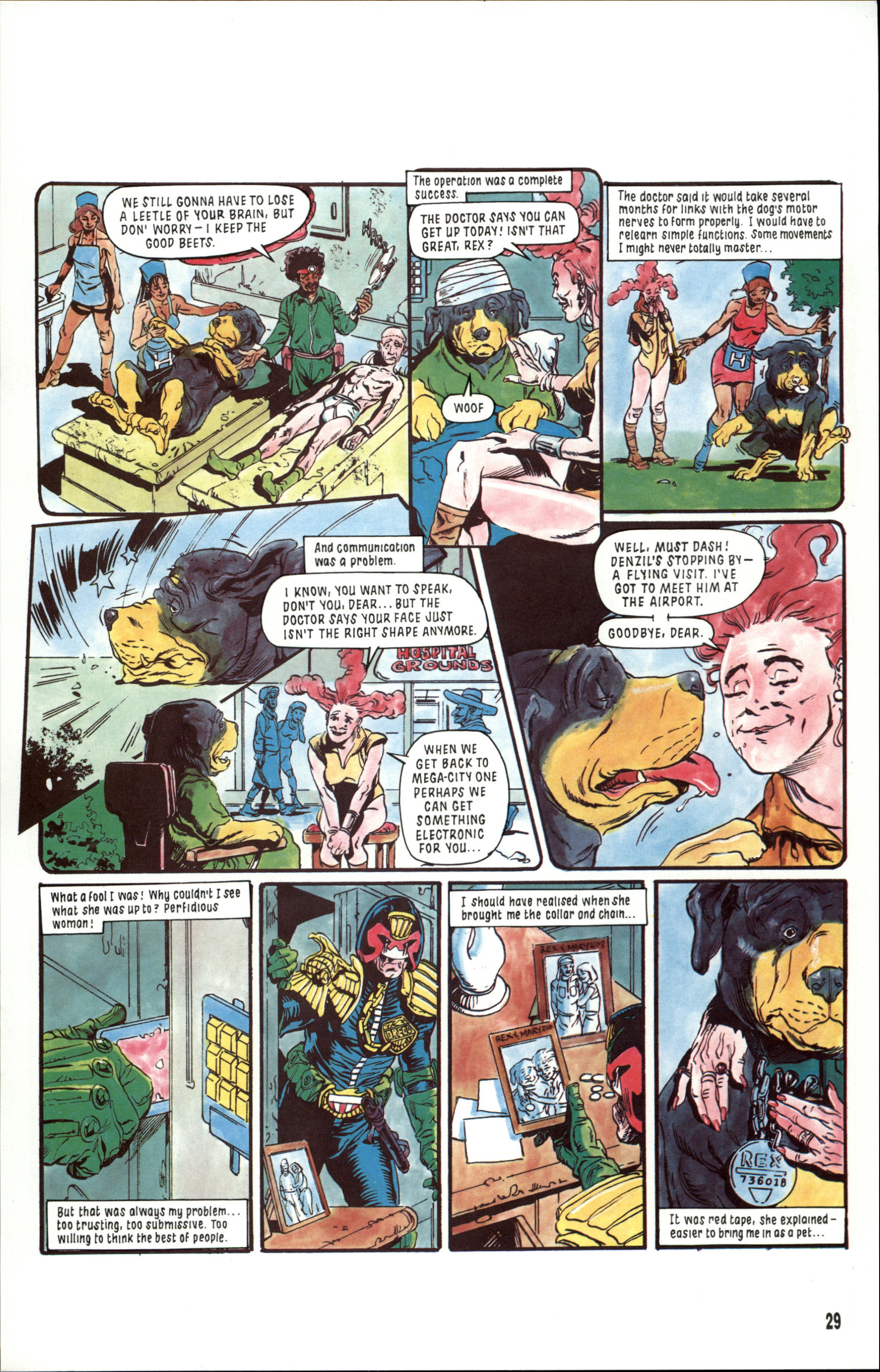 Read online Dredd Rules! comic -  Issue #9 - 31