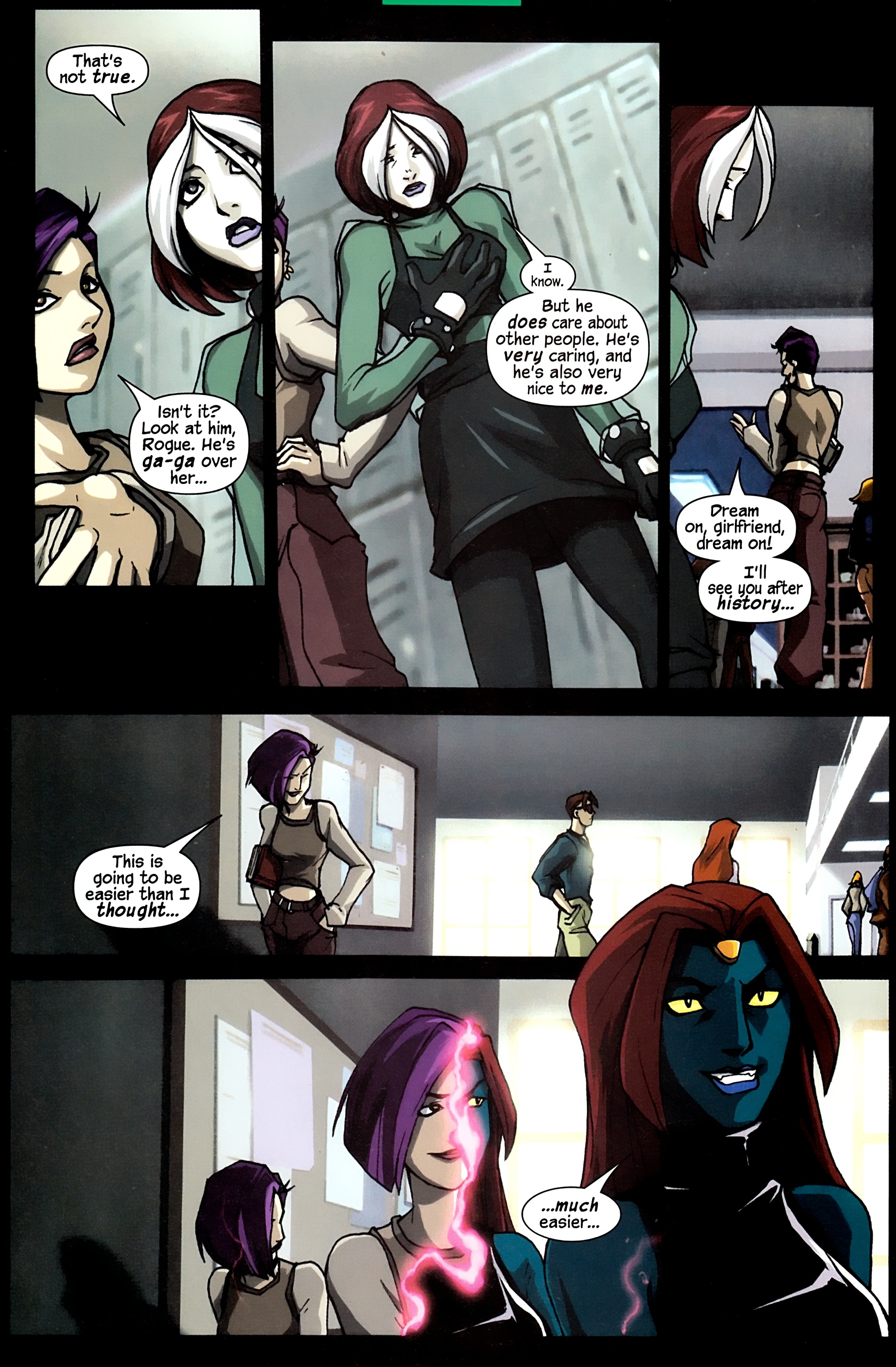 Read online X-Men: Evolution comic -  Issue #5 - 7