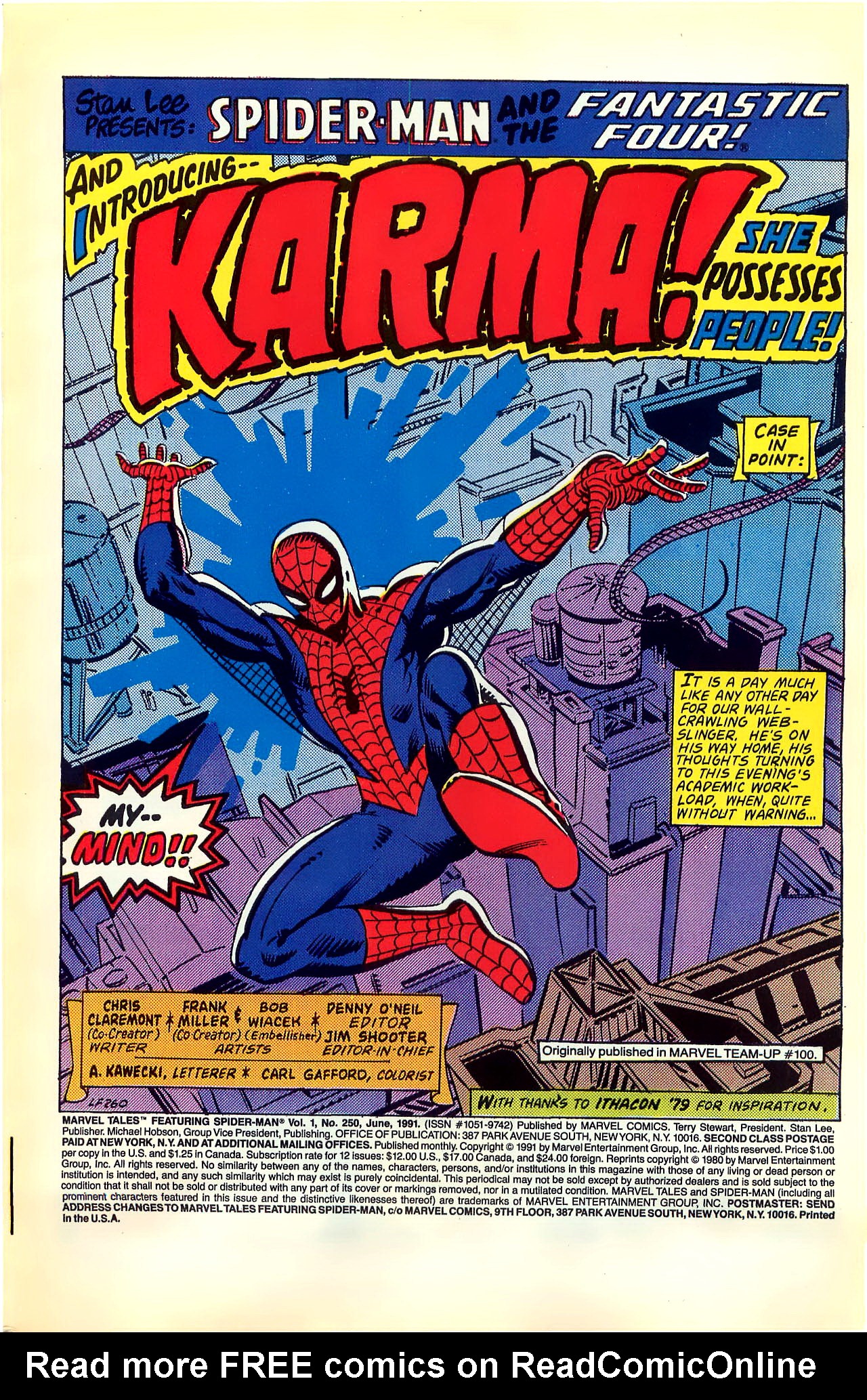 Read online Marvel Tales (1964) comic -  Issue #250 - 4