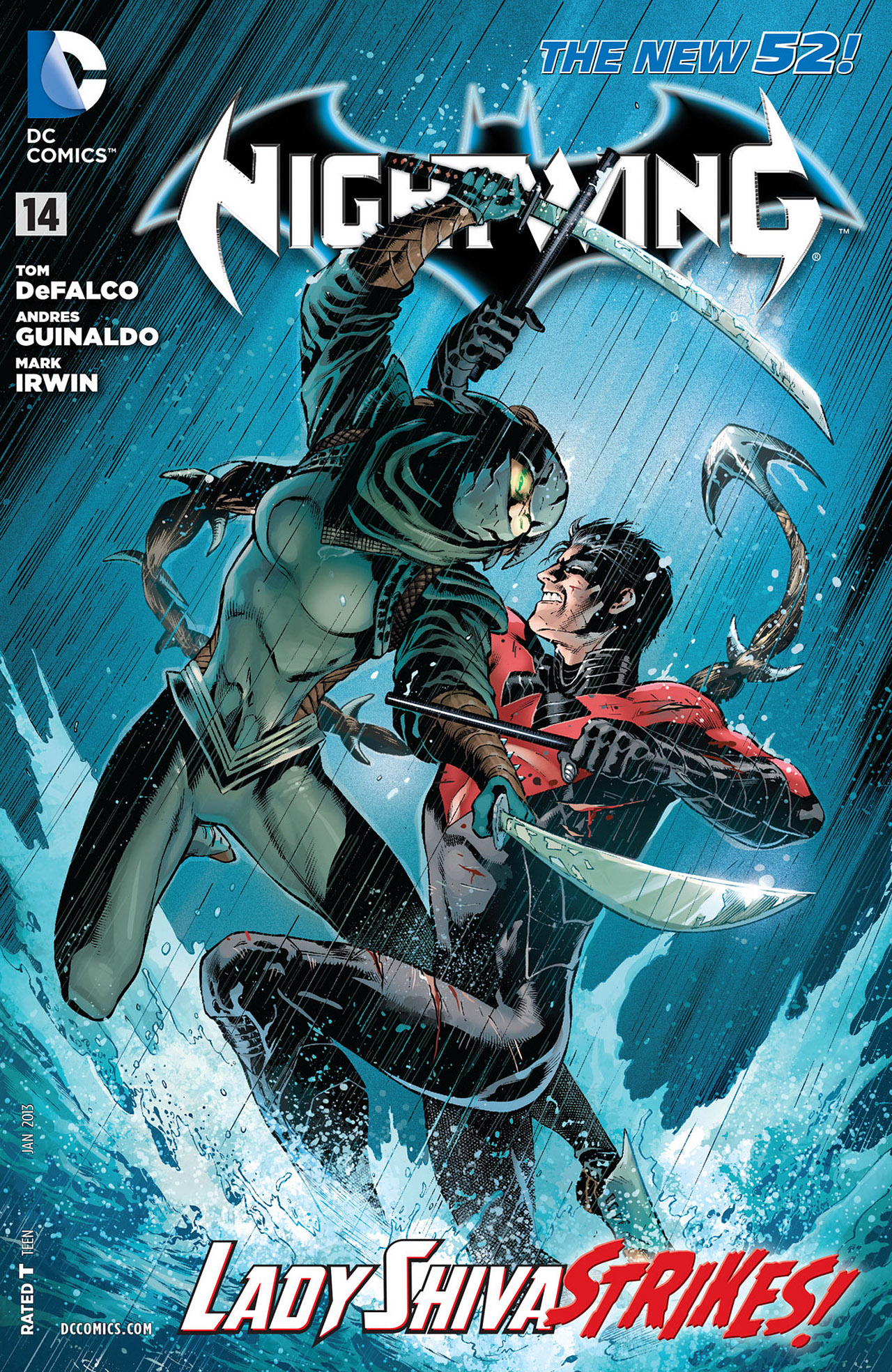 Read online Nightwing (2011) comic -  Issue #14 - 1