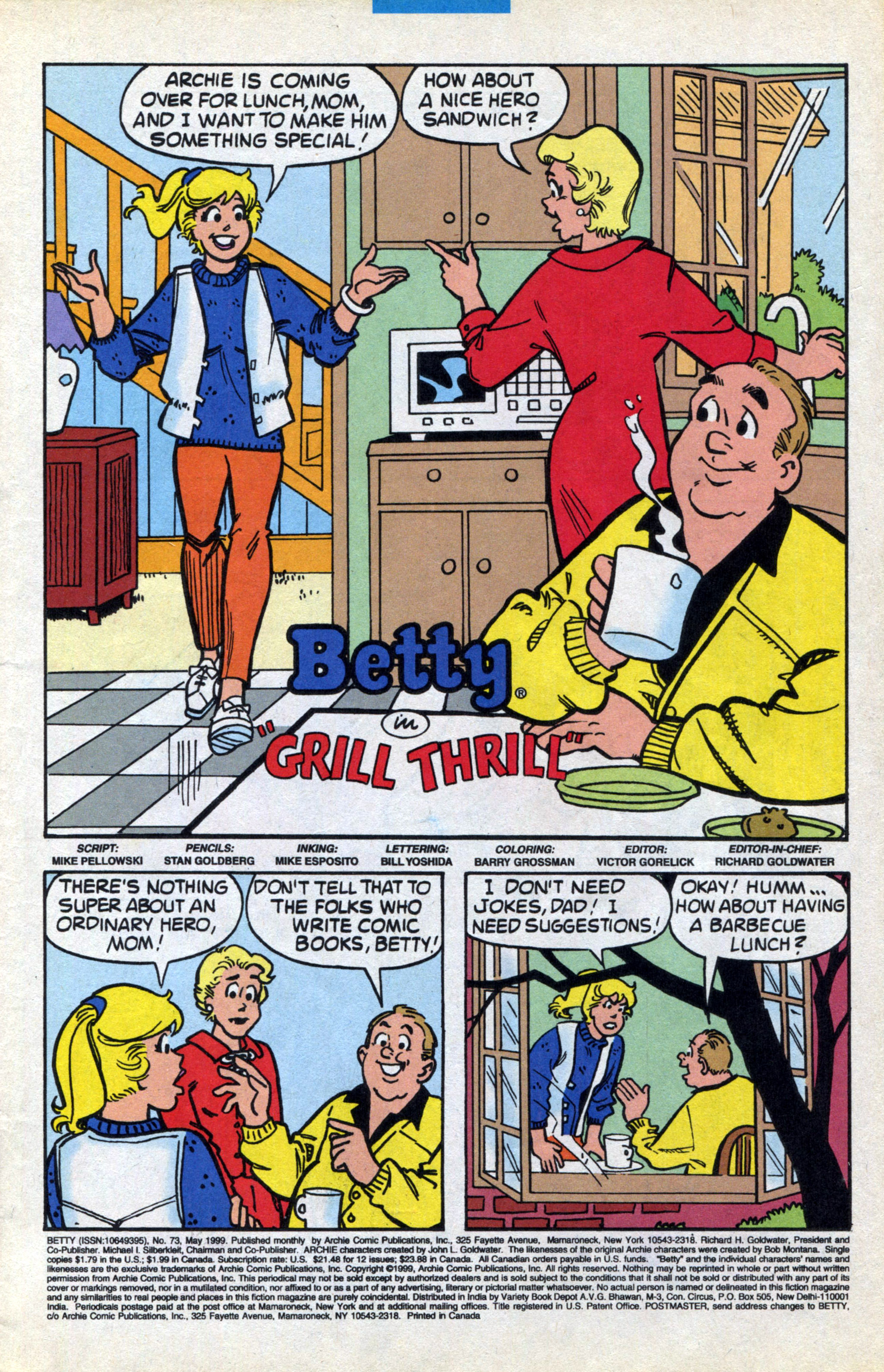 Read online Betty comic -  Issue #73 - 3