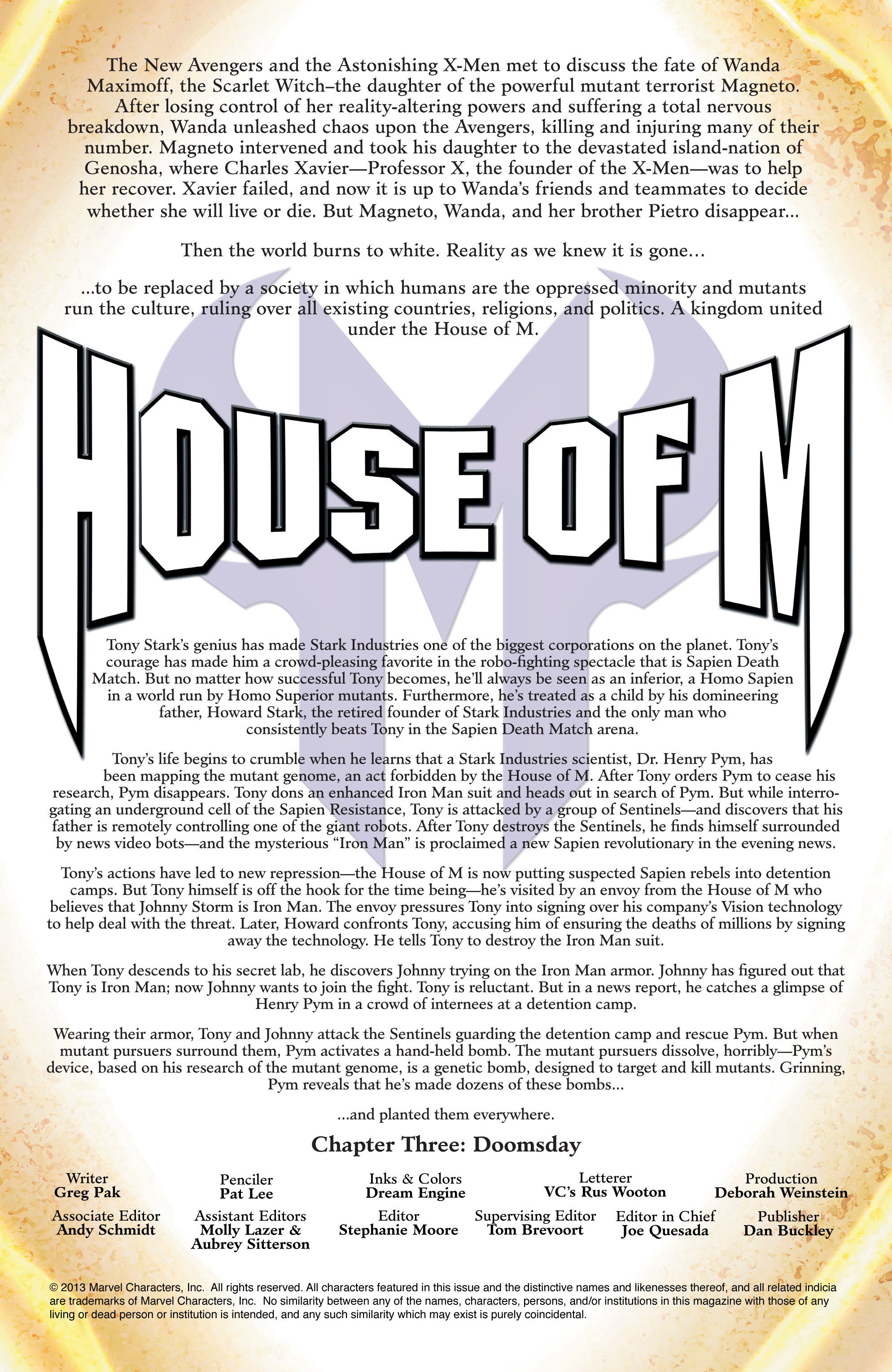 Read online Iron Man: House of M comic -  Issue #3 - 2