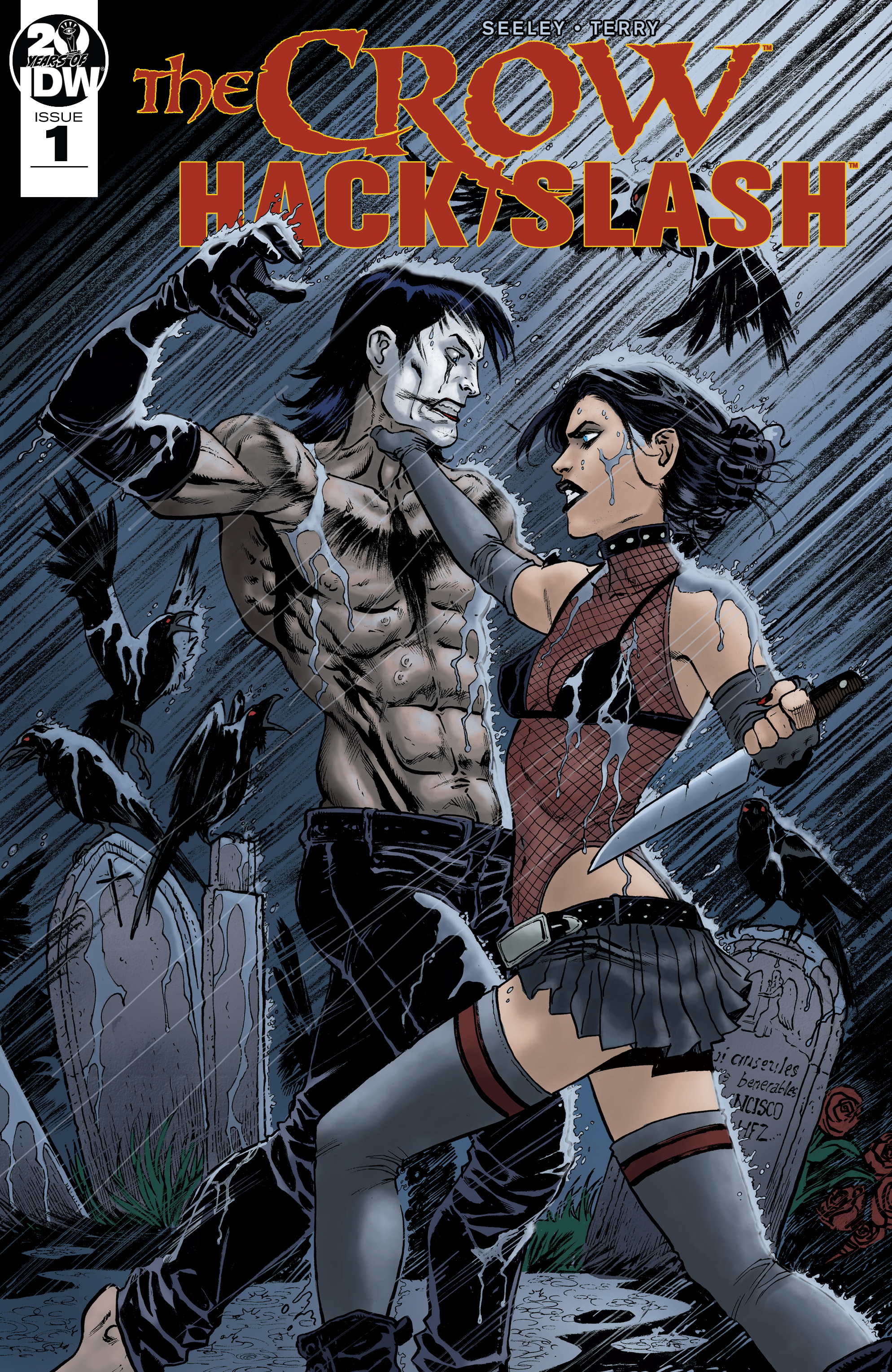 Read online Crow: Hack/Slash comic -  Issue #1 - 1