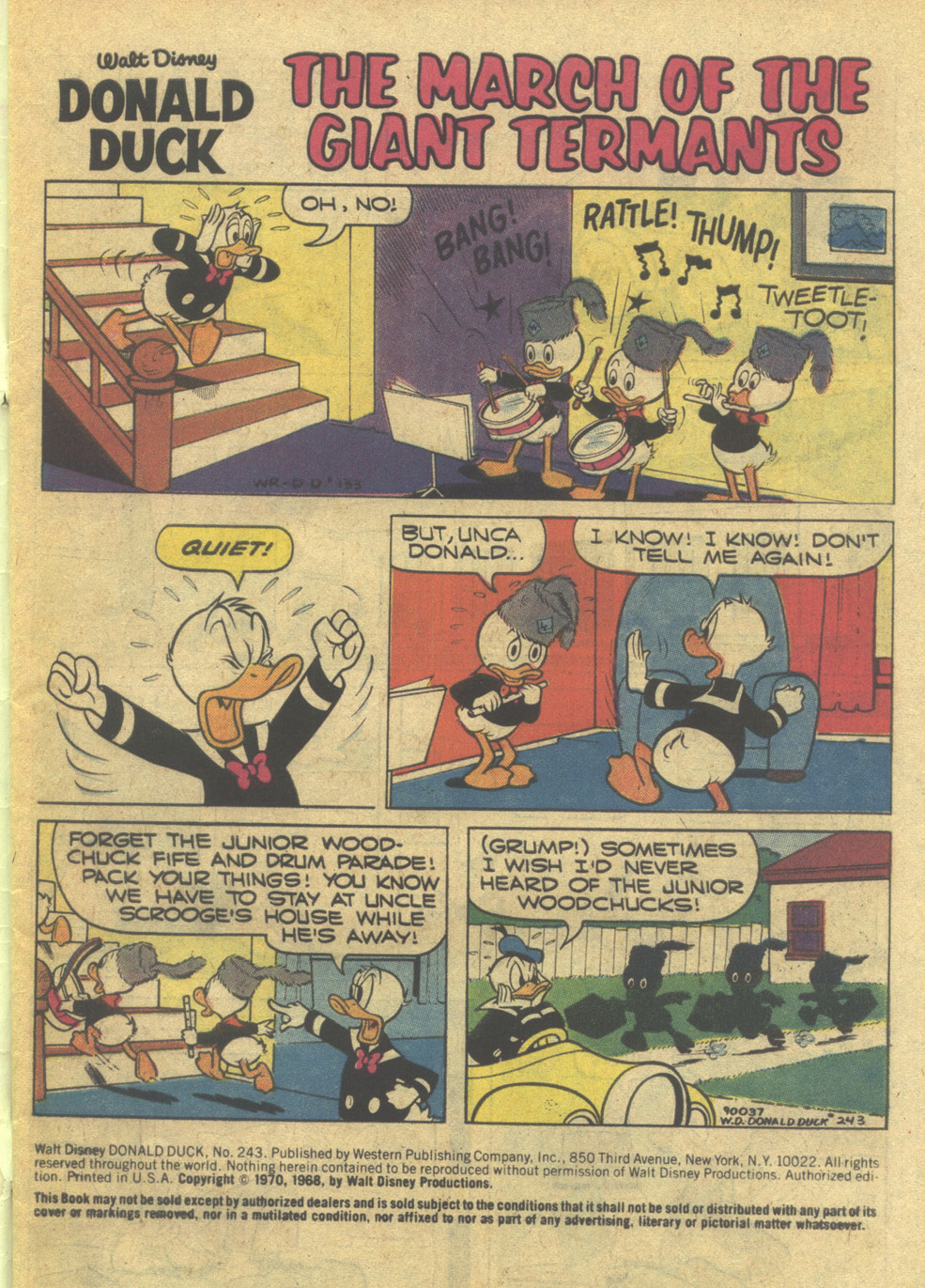 Read online Walt Disney's Donald Duck (1952) comic -  Issue #243 - 3