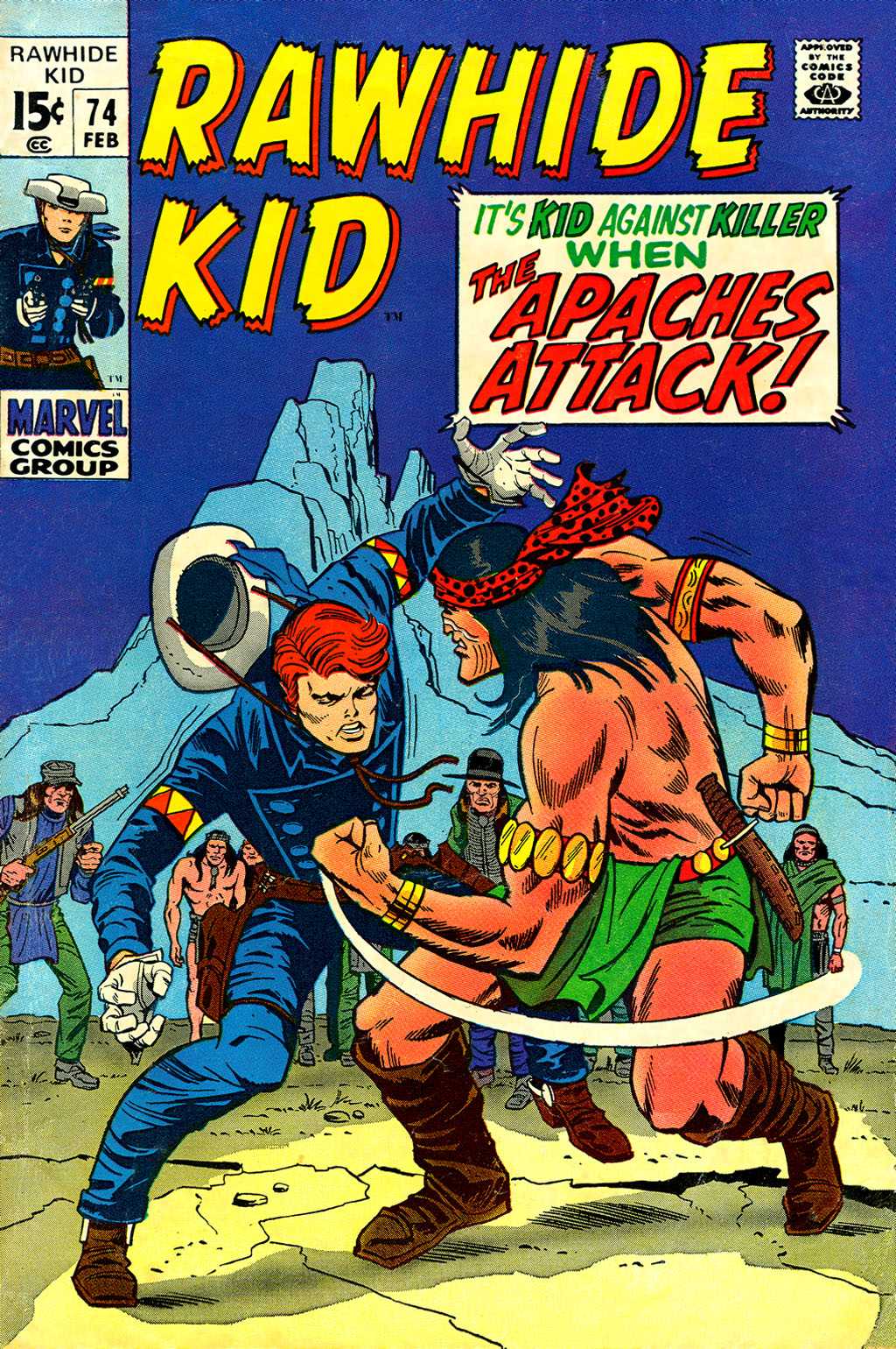 Read online The Rawhide Kid comic -  Issue #74 - 1