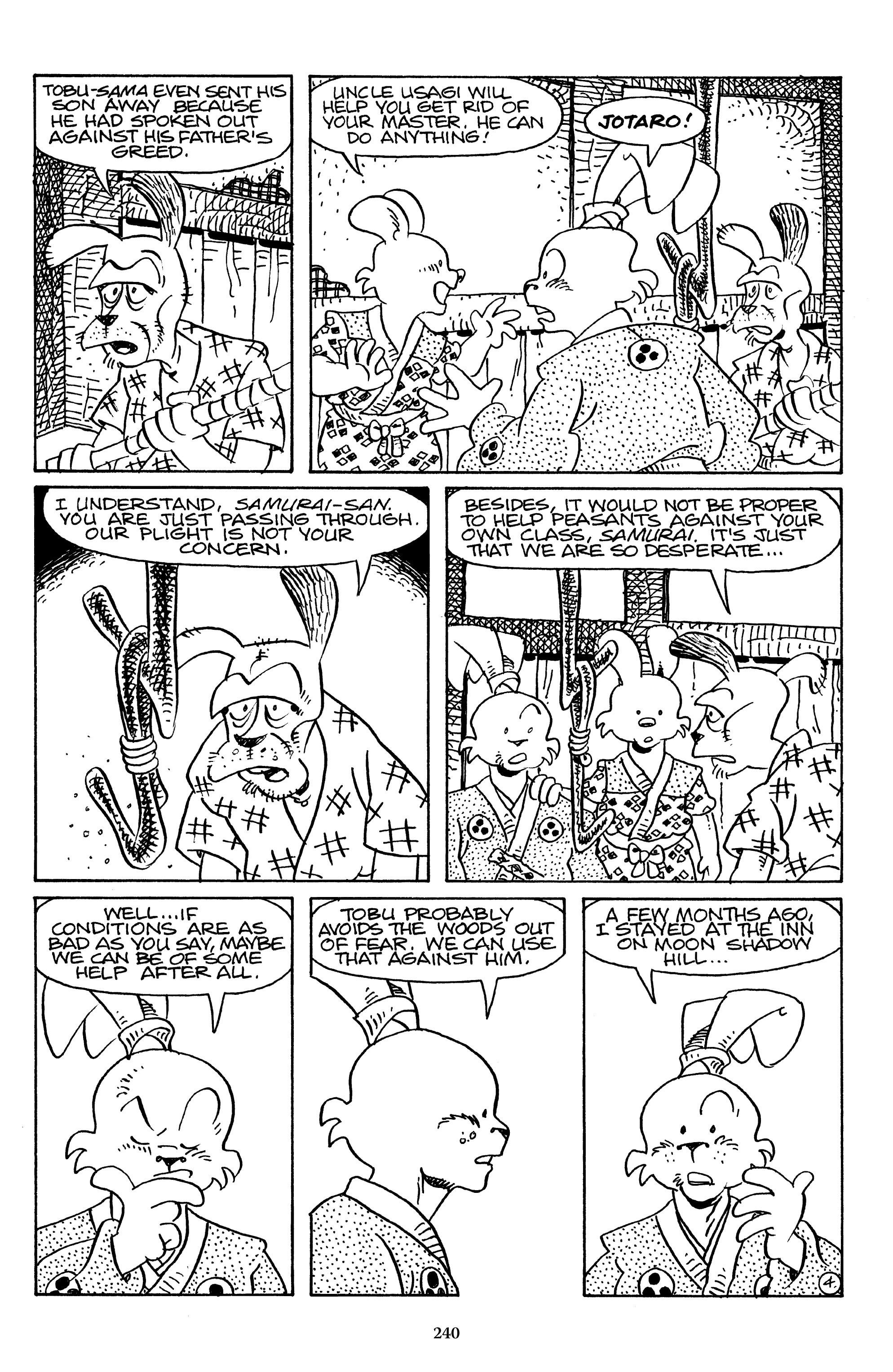 Read online The Usagi Yojimbo Saga comic -  Issue # TPB 4 - 237