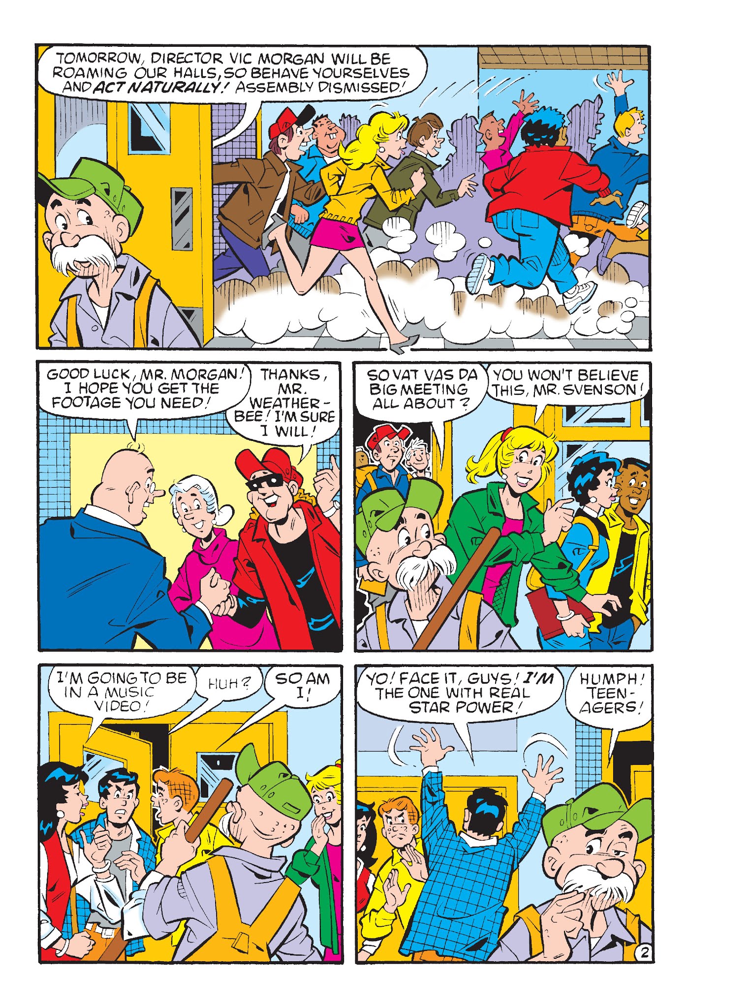 Read online Archie's Funhouse Double Digest comic -  Issue #25 - 100