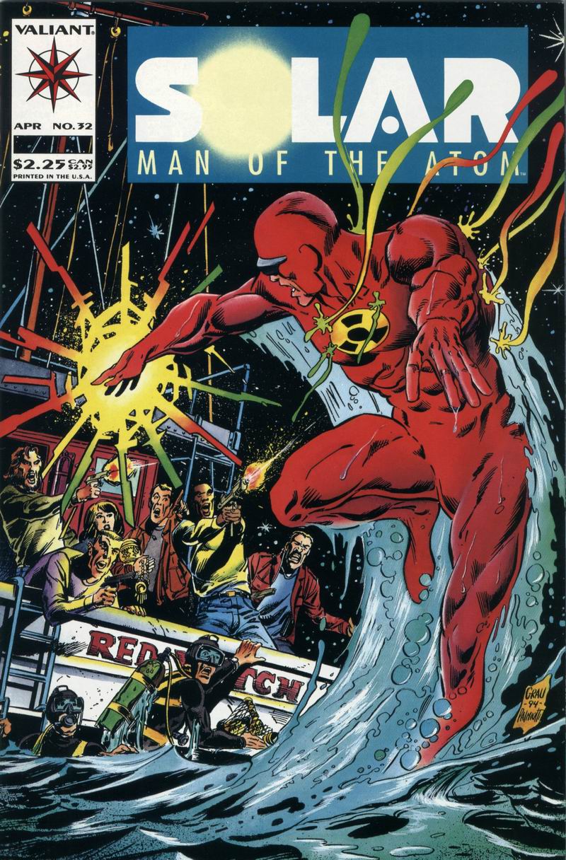 Read online Solar, Man of the Atom comic -  Issue #32 - 1