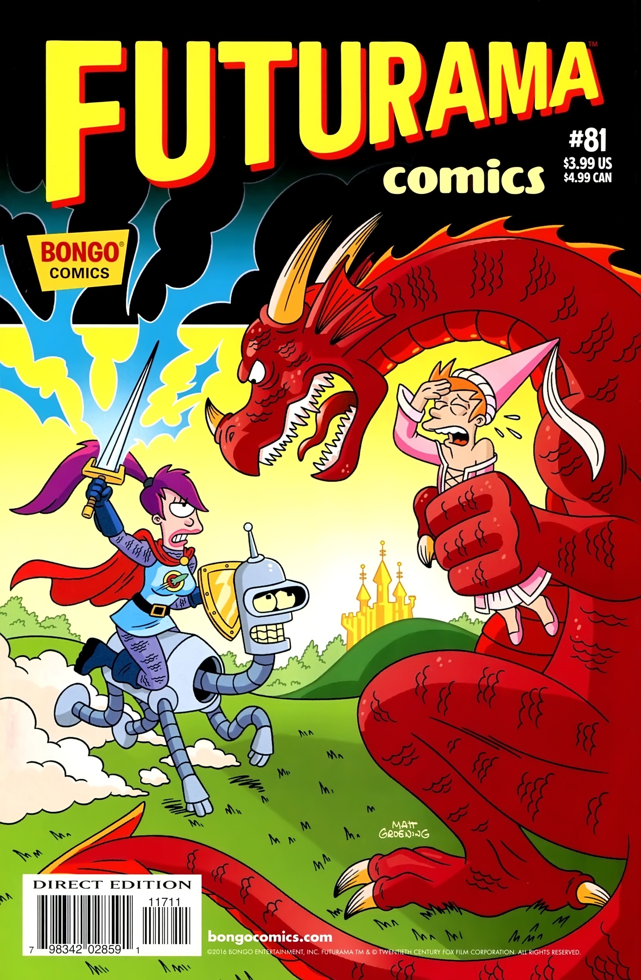 Read online Futurama Comics comic -  Issue #81 - 1