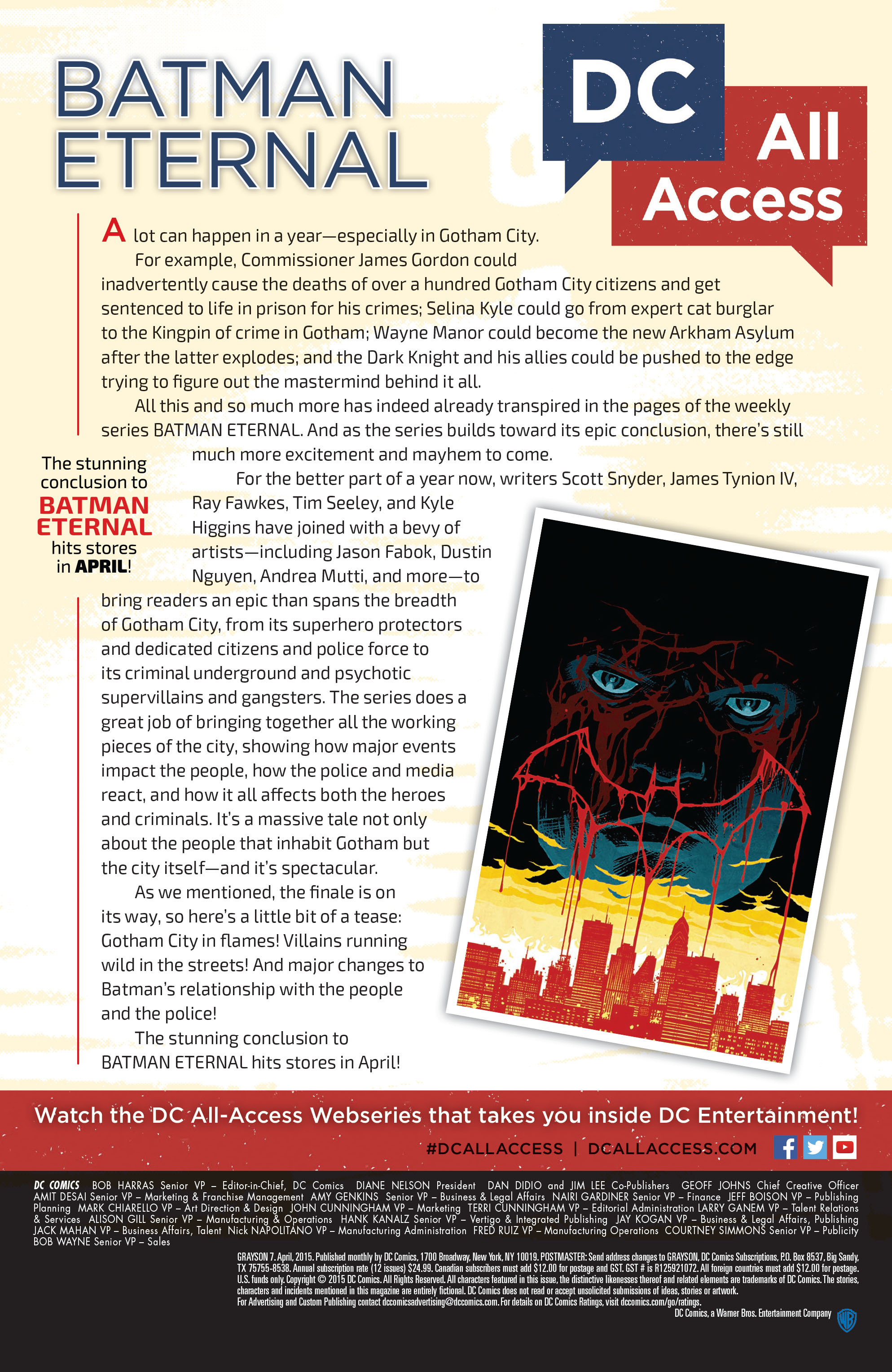 Read online Grayson comic -  Issue #7 - 28