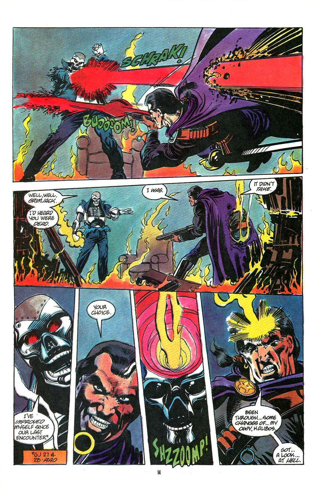 Read online Grimjack comic -  Issue #40 - 18