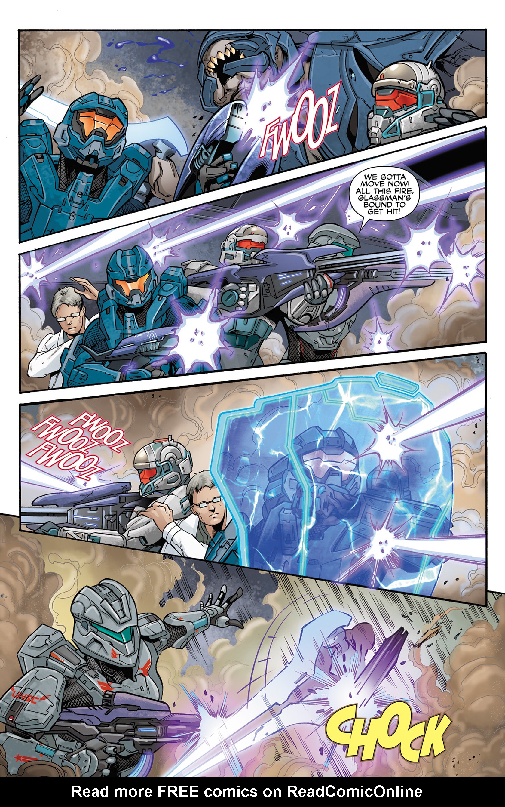 Read online Halo: Escalation comic -  Issue #20 - 12