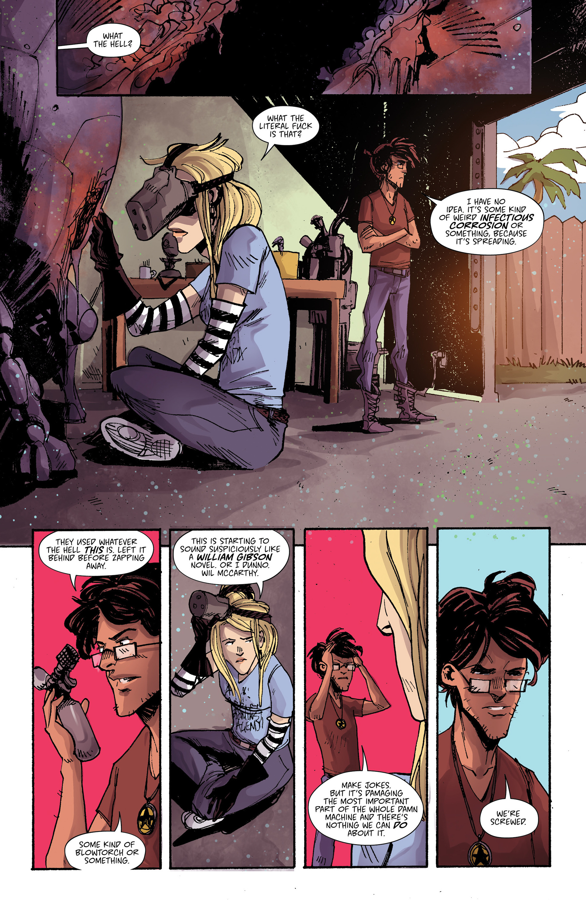 Read online Quantum Teens Are Go comic -  Issue #3 - 8