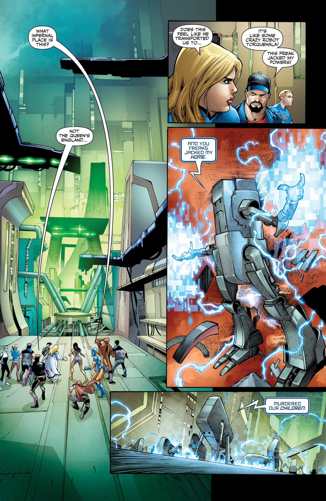 Read online Faith and the Future Force comic -  Issue #3 - 9