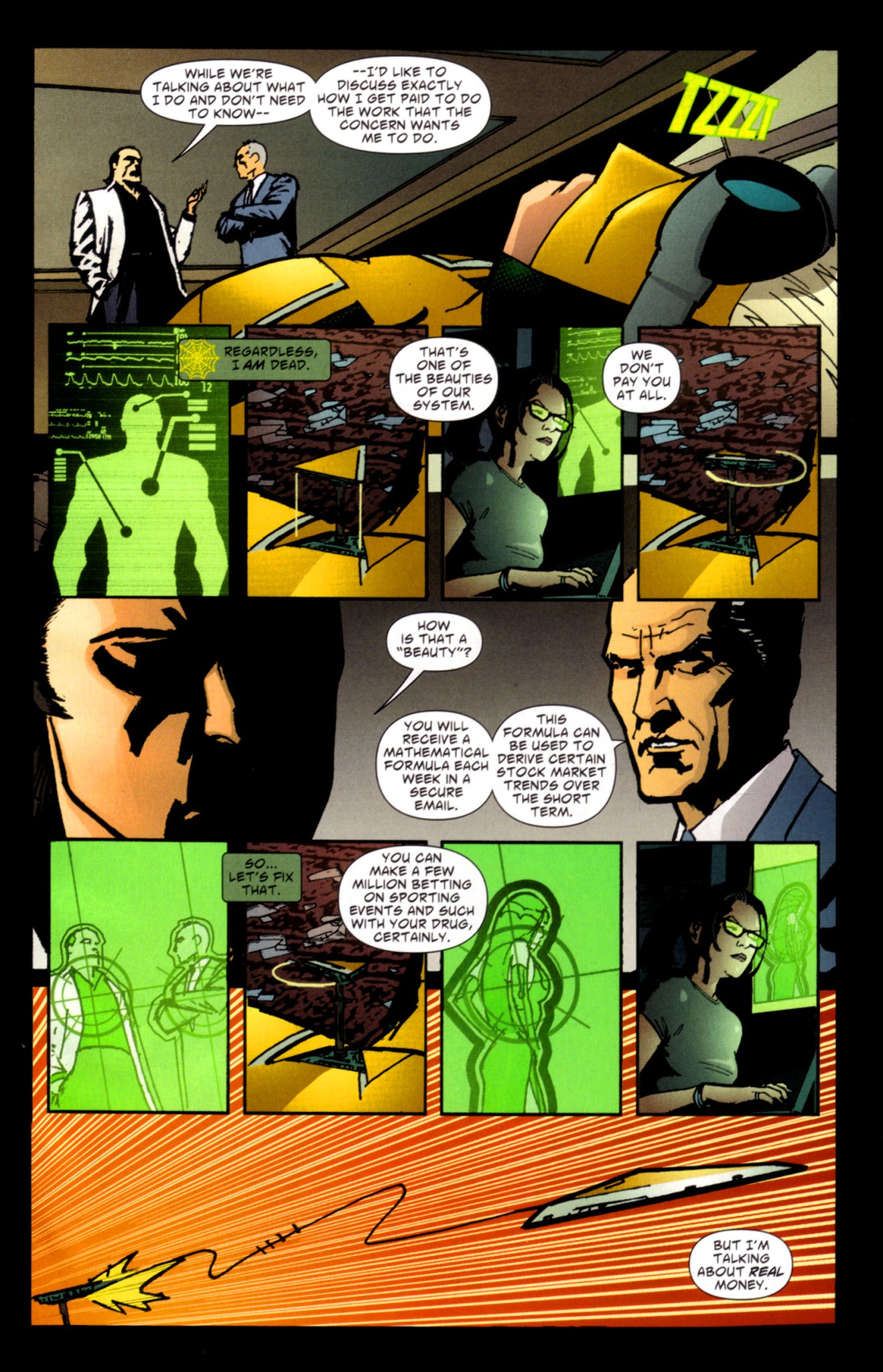 Read online The Web comic -  Issue #9 - 4