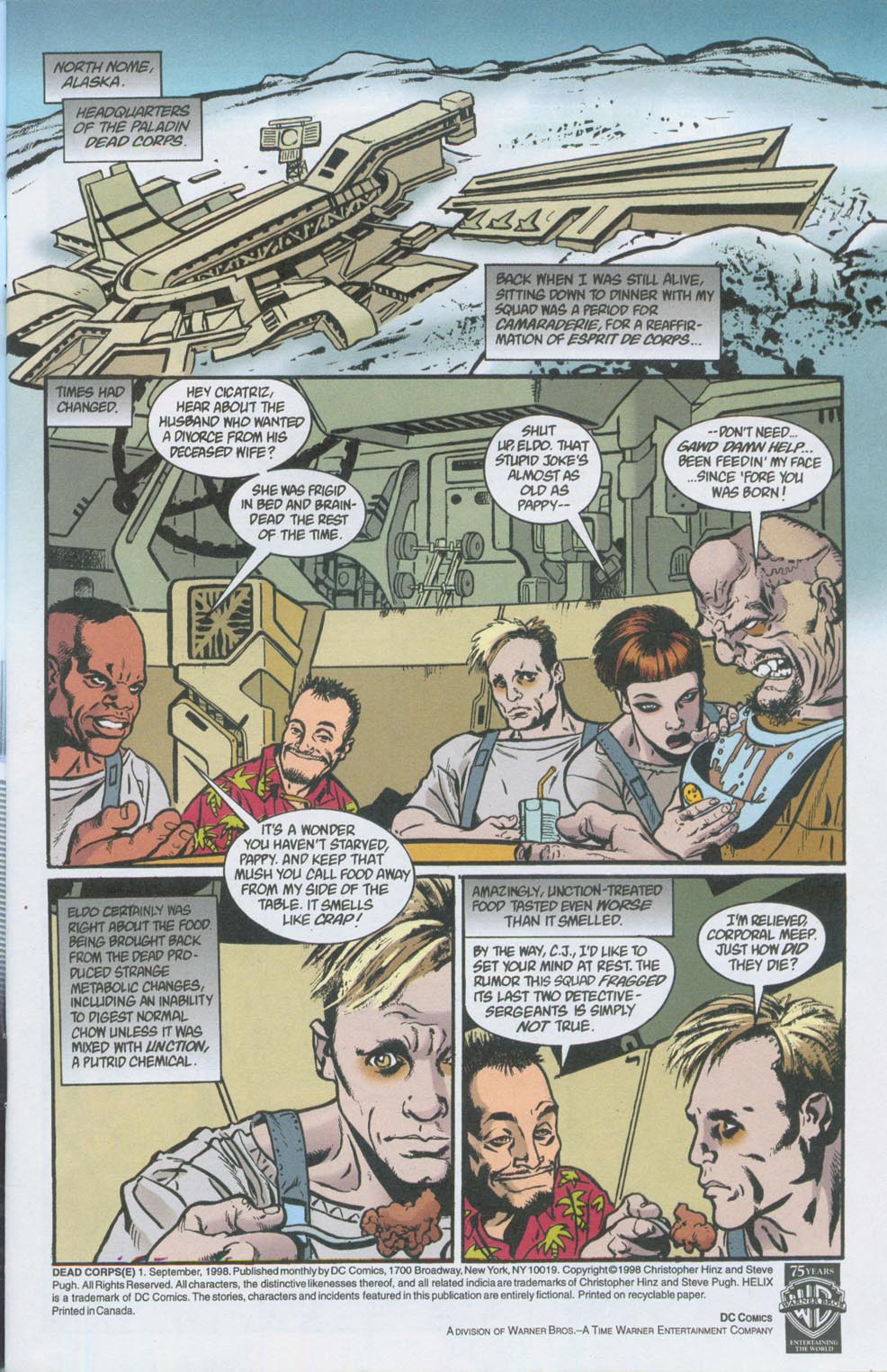 Read online Dead Corps(e) comic -  Issue #1 - 2