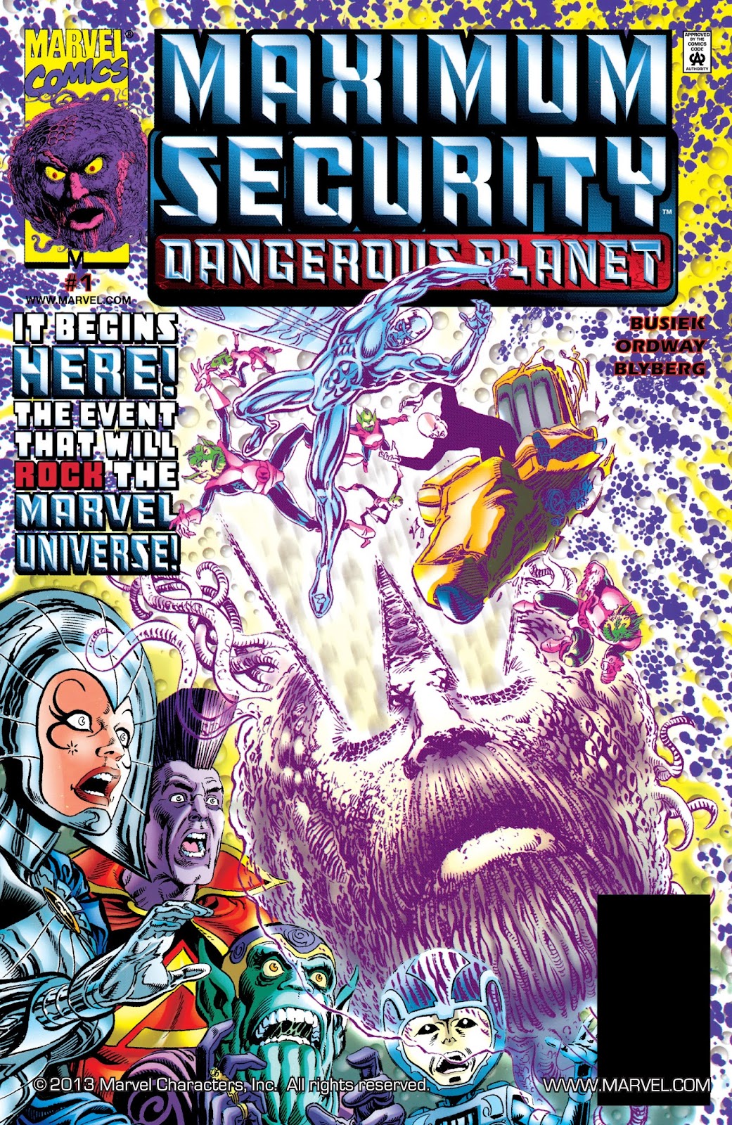 Maximum Security Dangerous Planet issue Full - Page 1