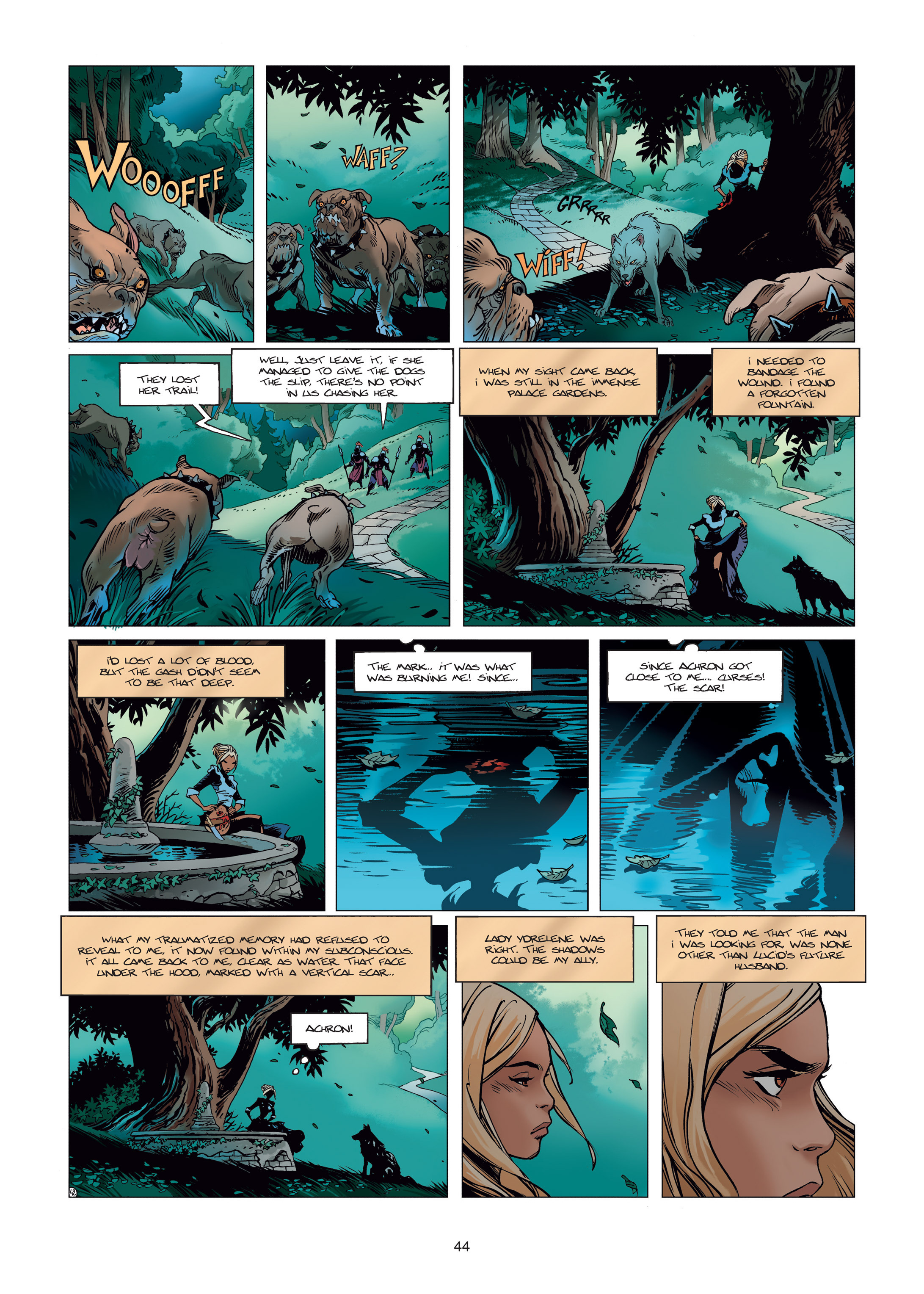 Read online Sangre Vol. 1: Sangre the Survivor comic -  Issue # Full - 44