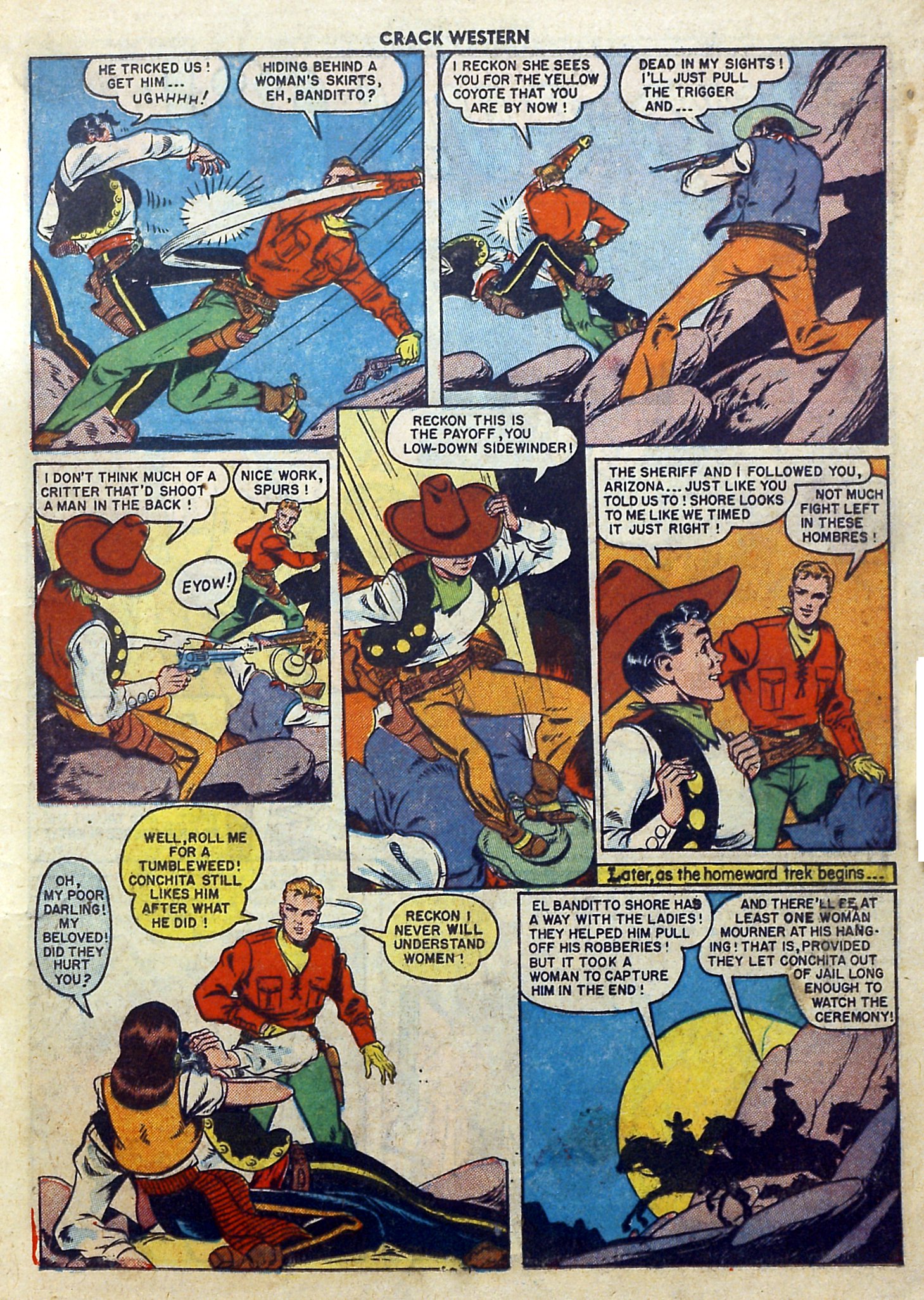 Read online Crack Western comic -  Issue #66 - 11