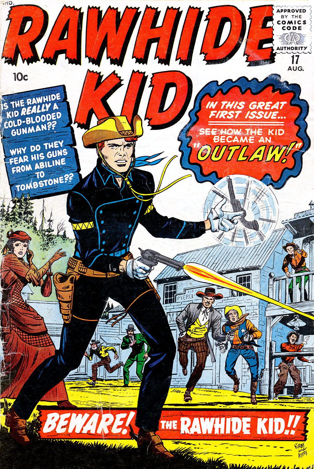 Read online The Rawhide Kid comic -  Issue #17 - 1