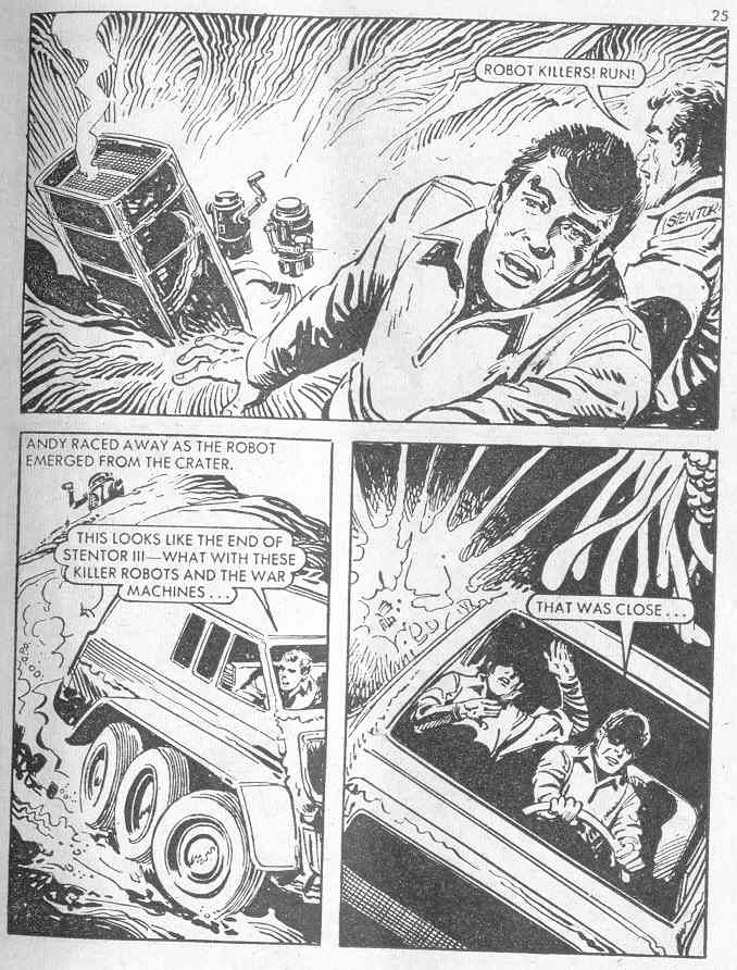 Read online Starblazer comic -  Issue #20 - 25
