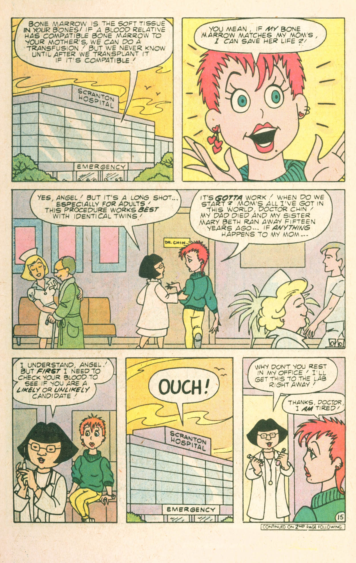 Read online Angel Love comic -  Issue #5 - 16