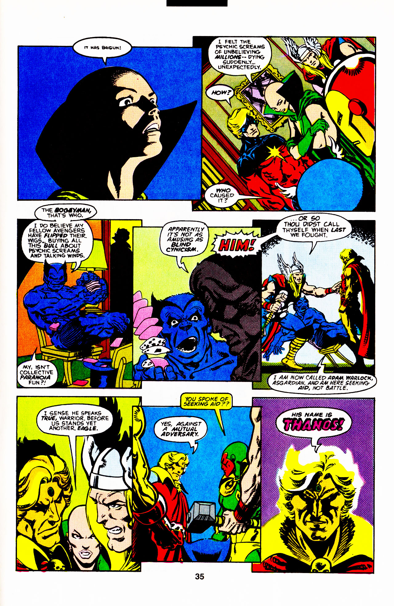 Read online Warlock (1992) comic -  Issue #5 - 37