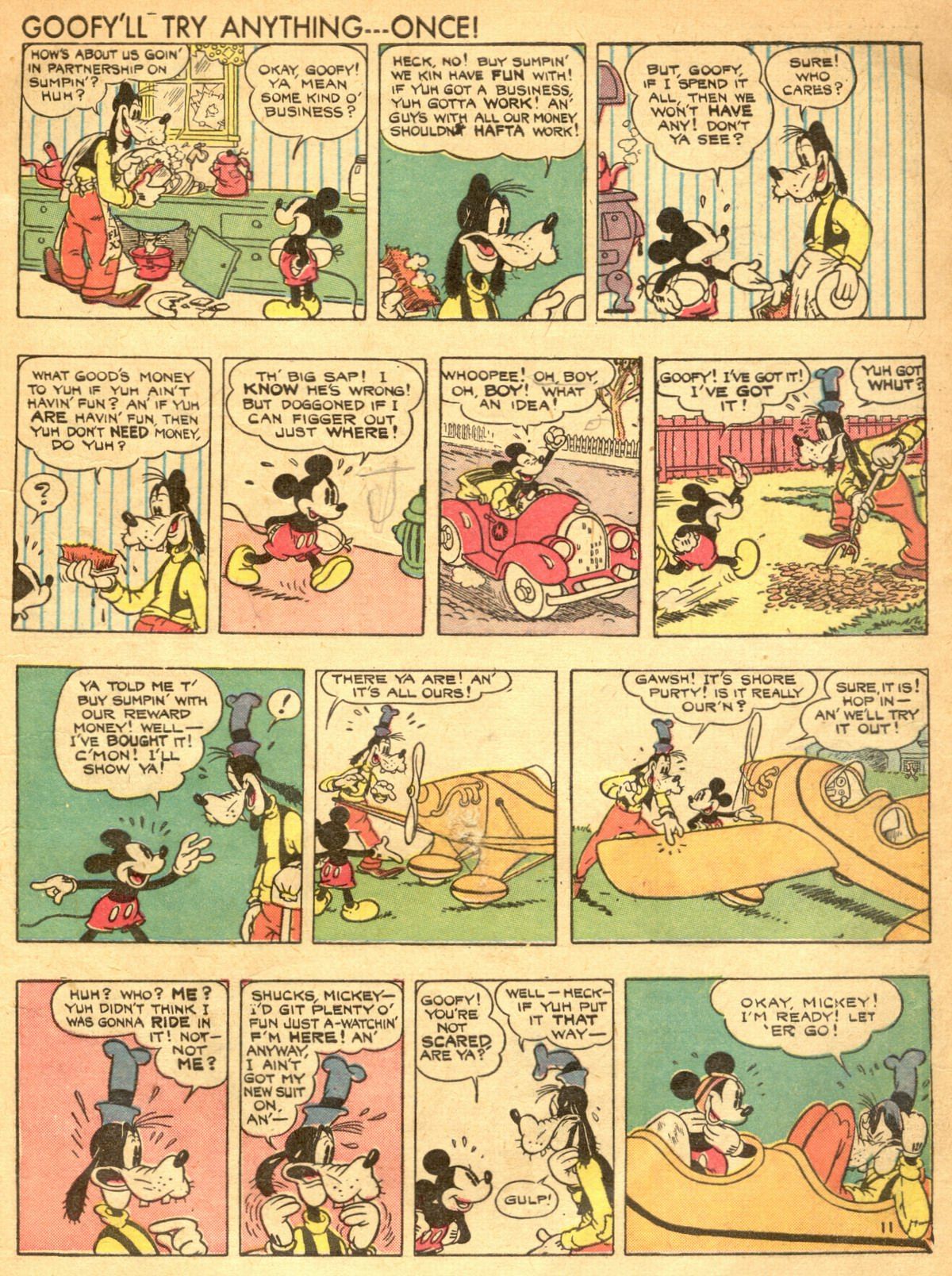 Read online Walt Disney's Comics and Stories comic -  Issue #1 - 12