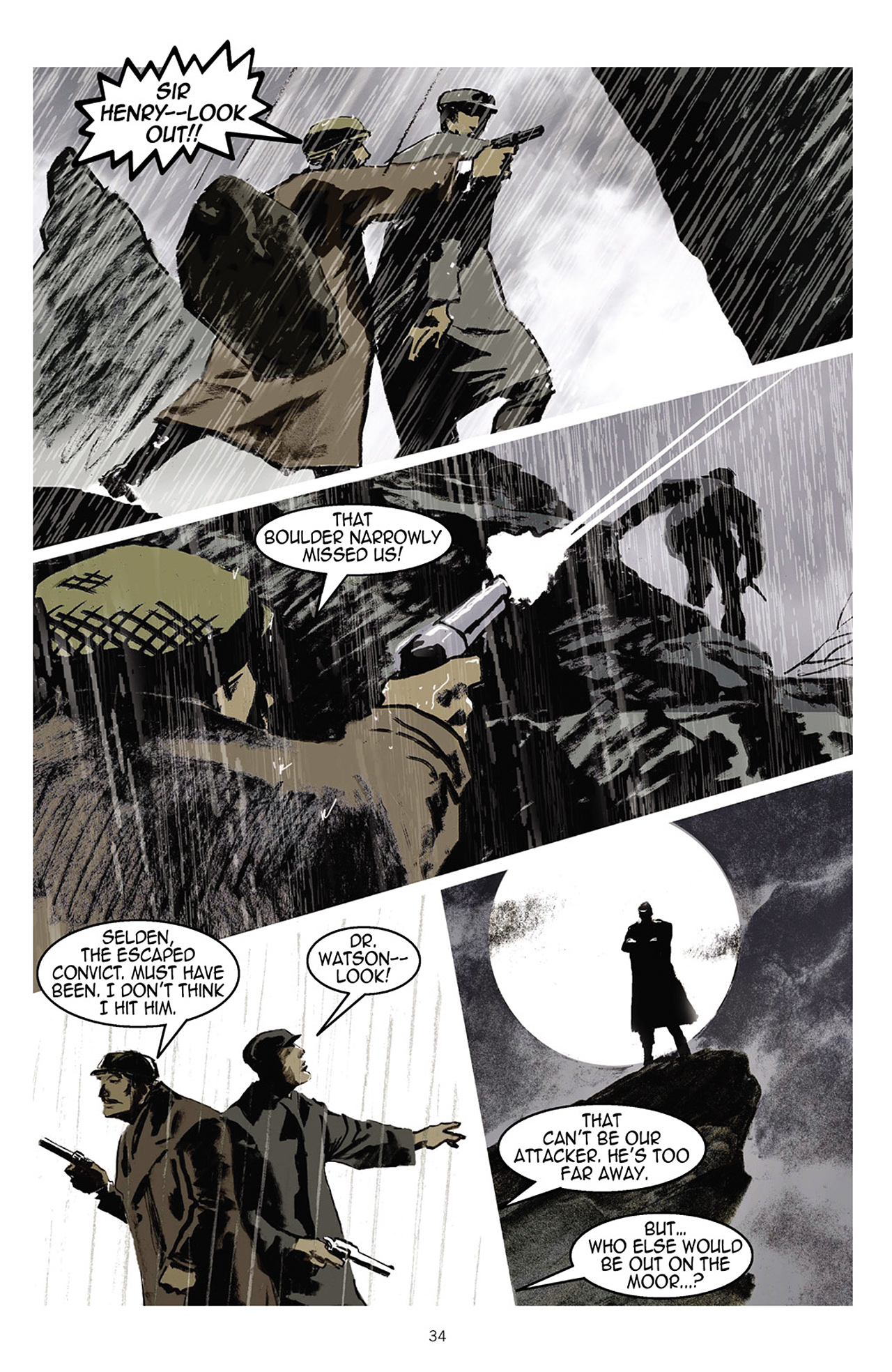 Read online The Hound of the Baskervilles comic -  Issue # TPB - 35