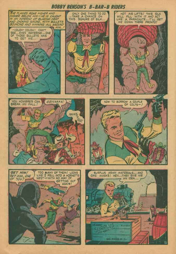 Read online Bobby Benson's B-Bar-B Riders comic -  Issue #4 - 24