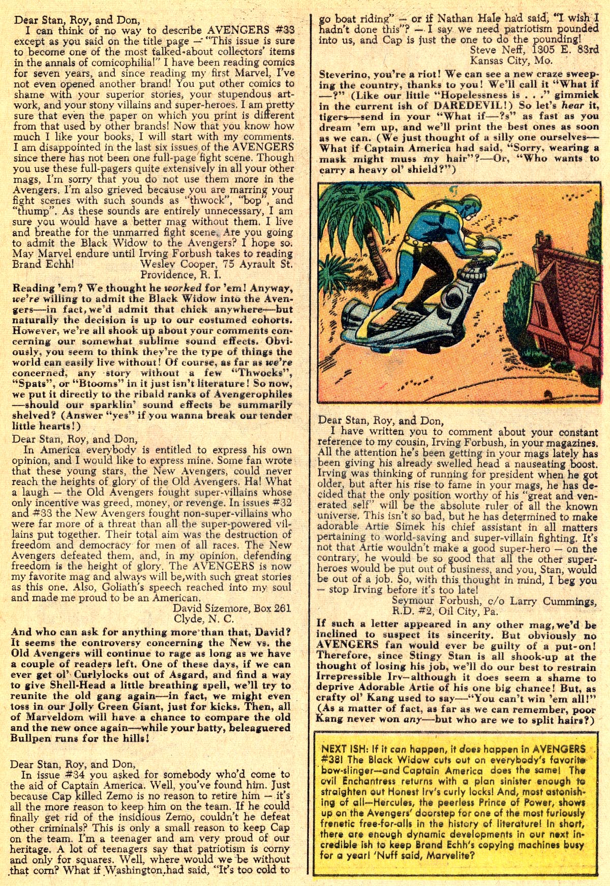 Read online The Avengers (1963) comic -  Issue #37 - 33